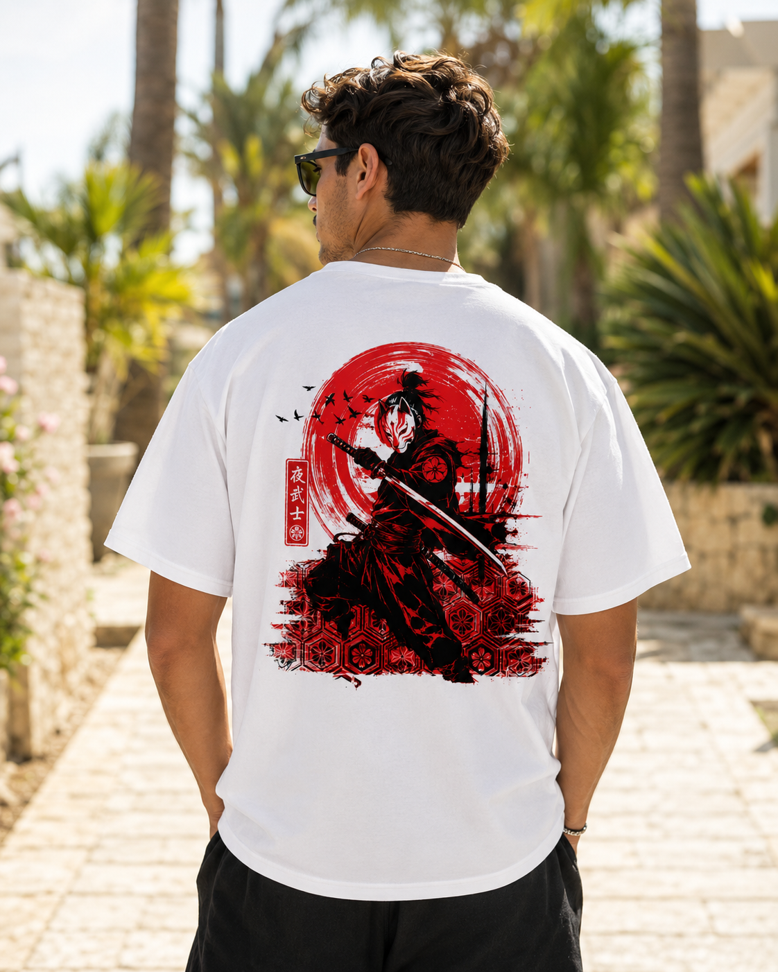Midnight Ronin Samurai graphic t-shirt - product photo 14