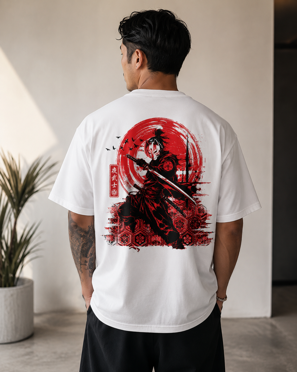 Midnight Ronin Samurai graphic t-shirt - product photo 16