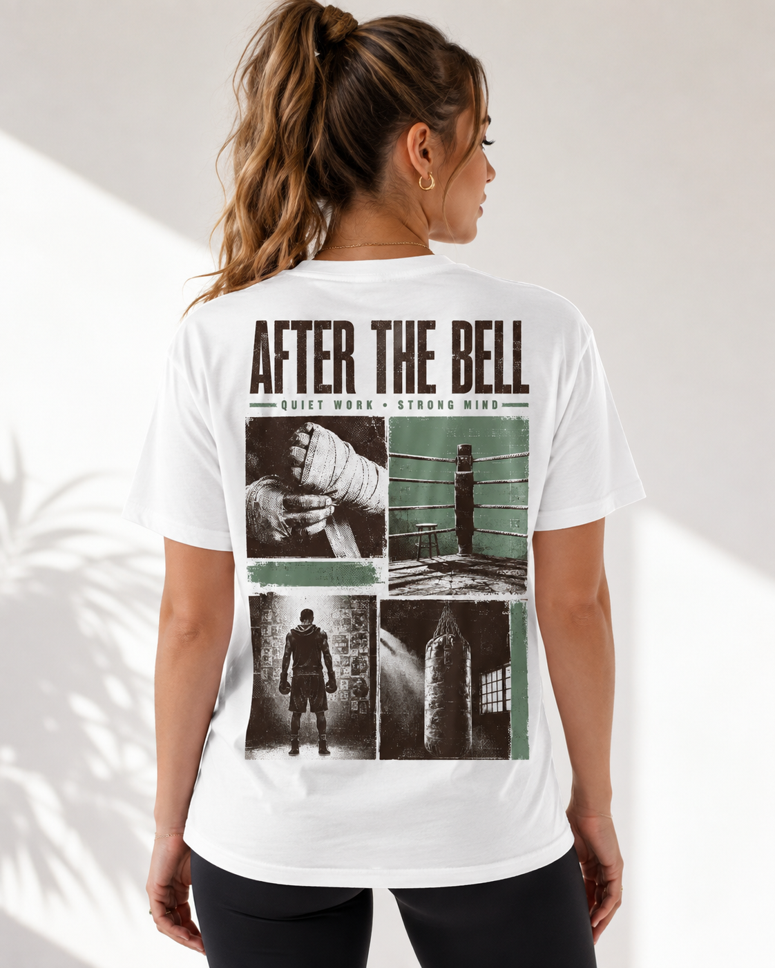 After the Bell vintage boxing graphic t-shirt - detail view