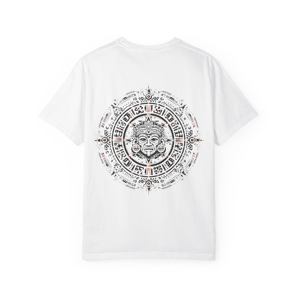 Ancient Sun Aztec calendar graphic t-shirt - product photo 12