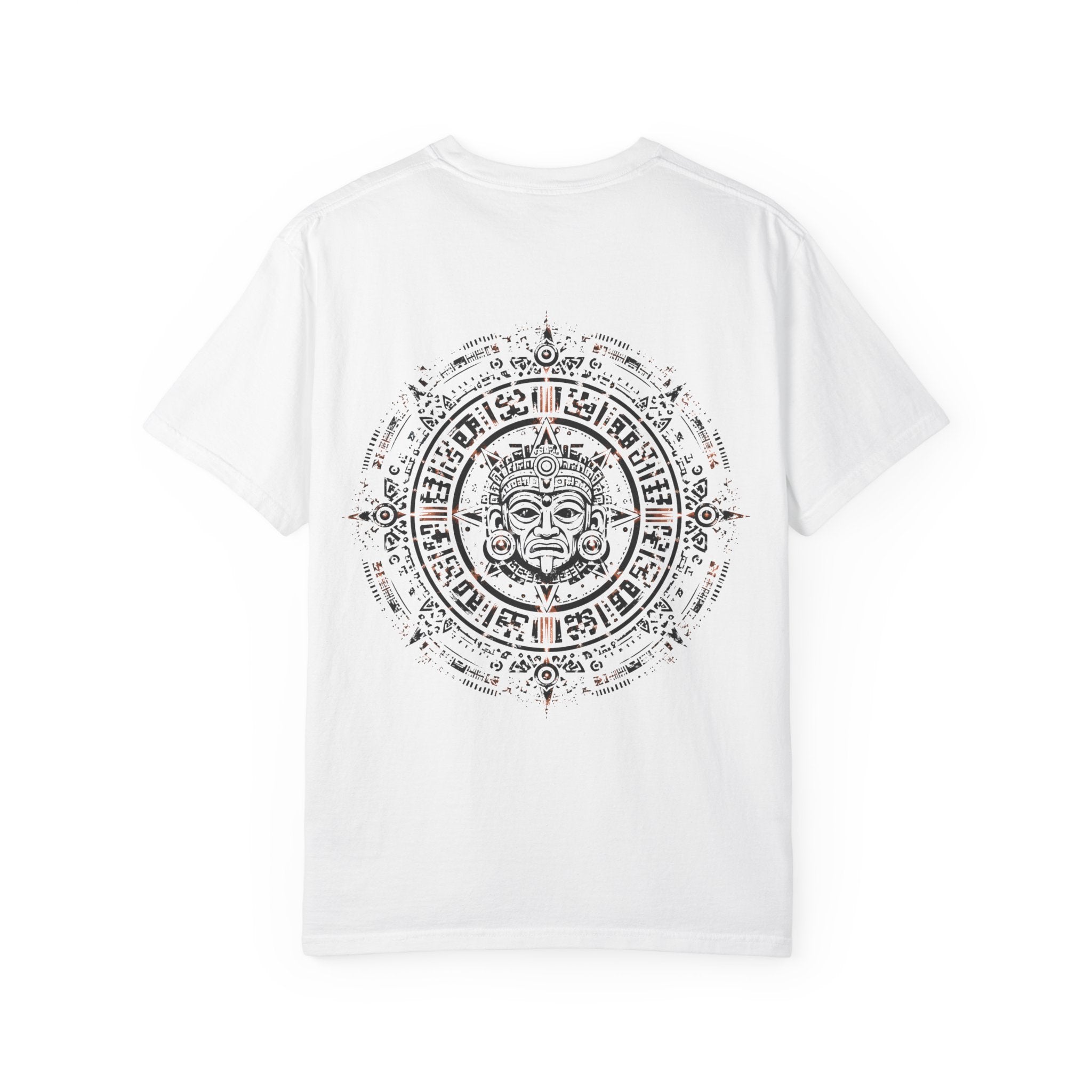 Ancient Sun Aztec calendar graphic t-shirt - product photo 12