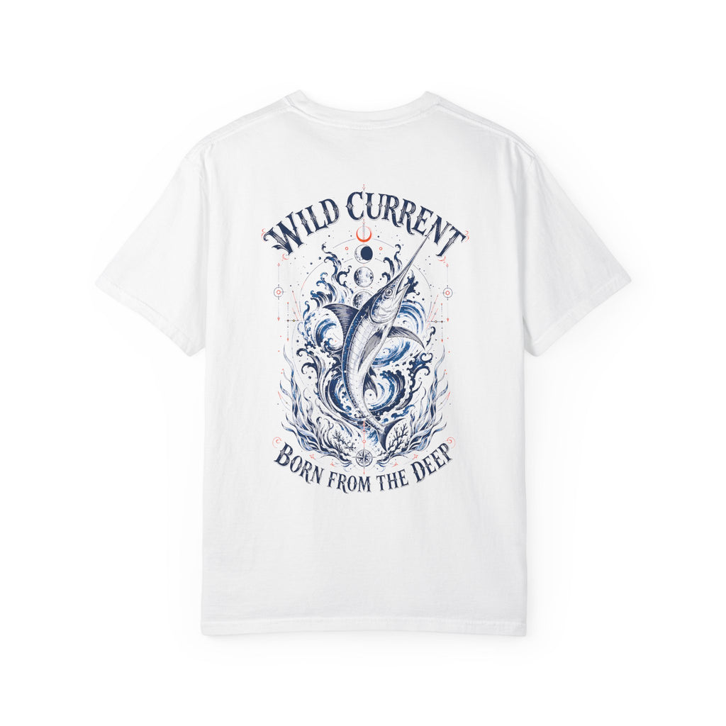 Wild Current marlin fishing graphic t-shirt - product photo