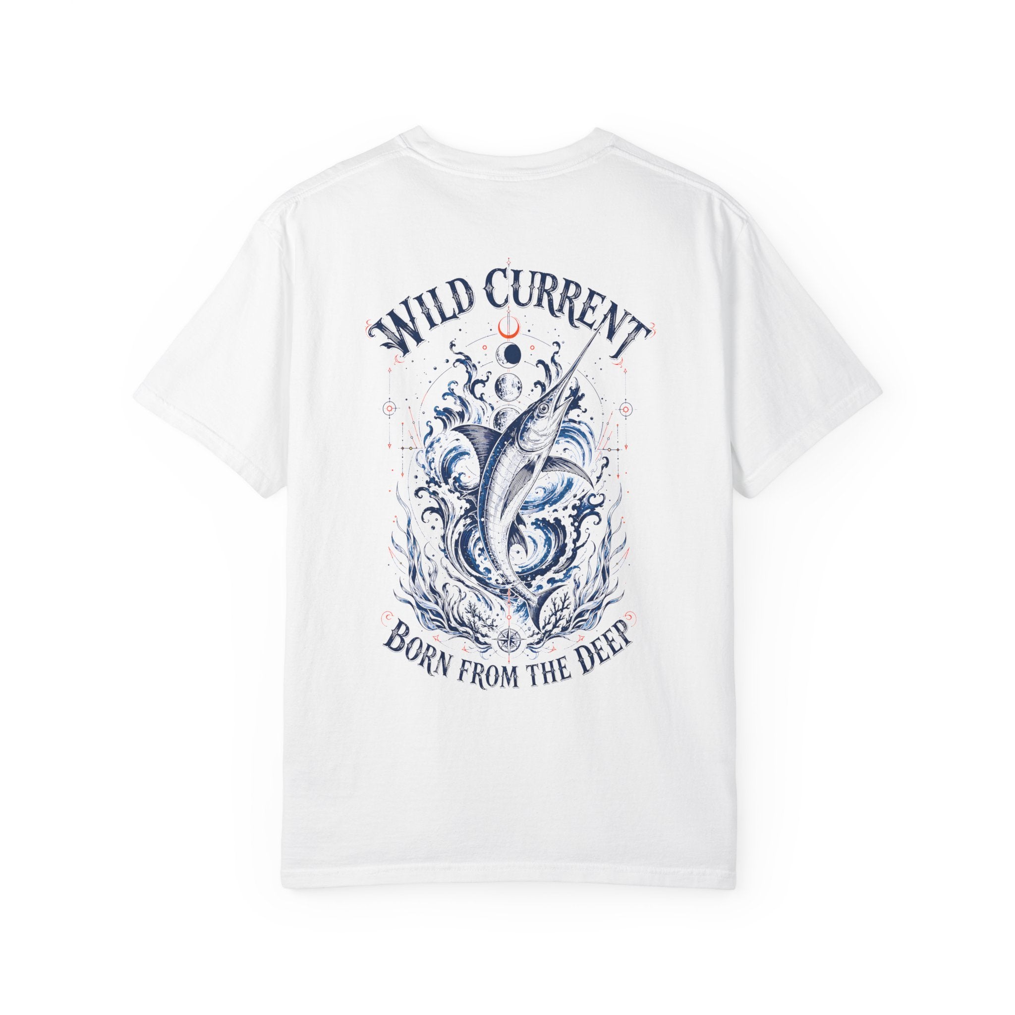 Wild Current marlin fishing graphic t-shirt - product photo
