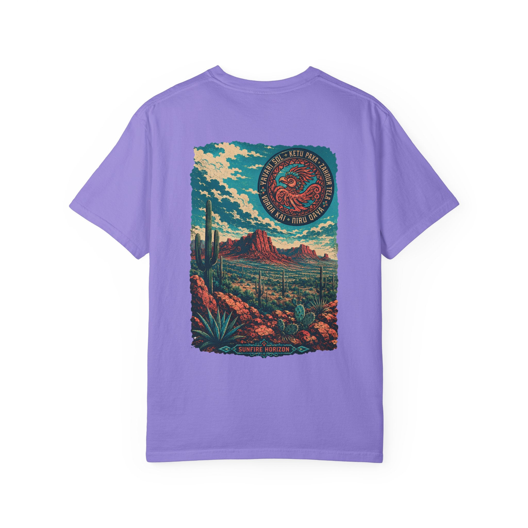 Sunfire Horizon desert serpent graphic t-shirt - product photo 6