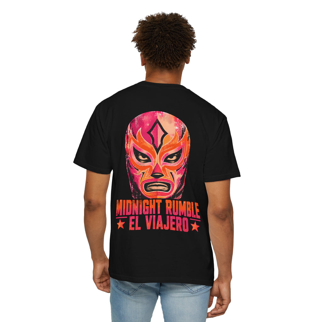 Midnight Rumble Lucha Libre wrestling graphic t-shirt - product photo 41