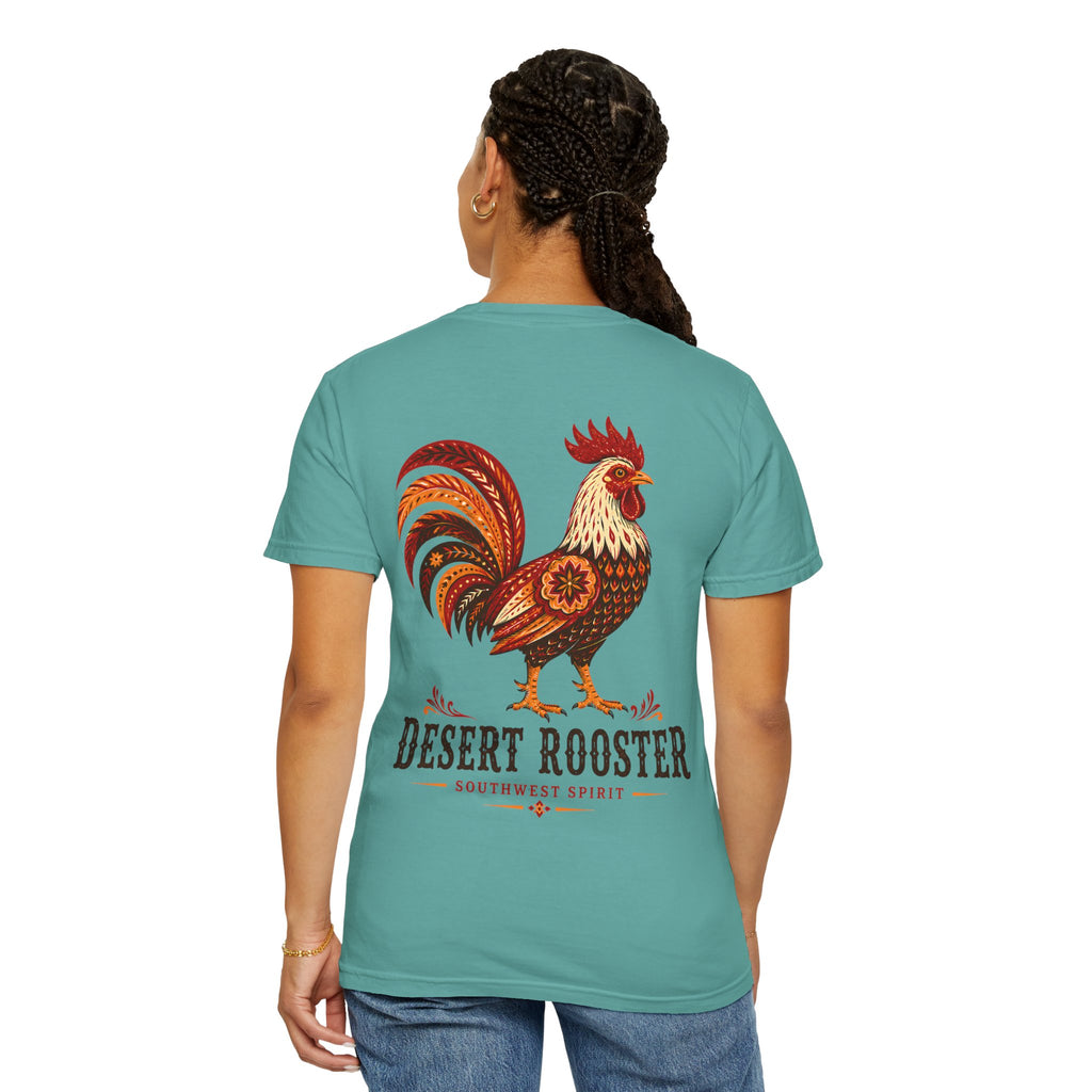 Desert Rooster southwestern graphic t-shirt - product photo 26