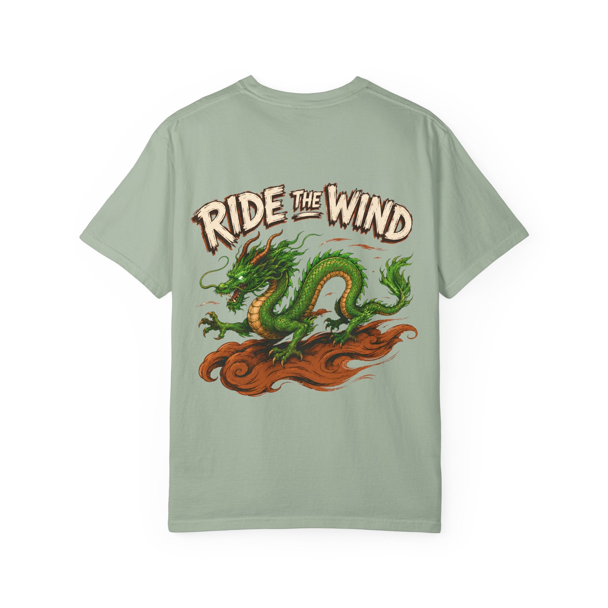 Ride the Wind Dragon graphic t-shirt - product photo 5