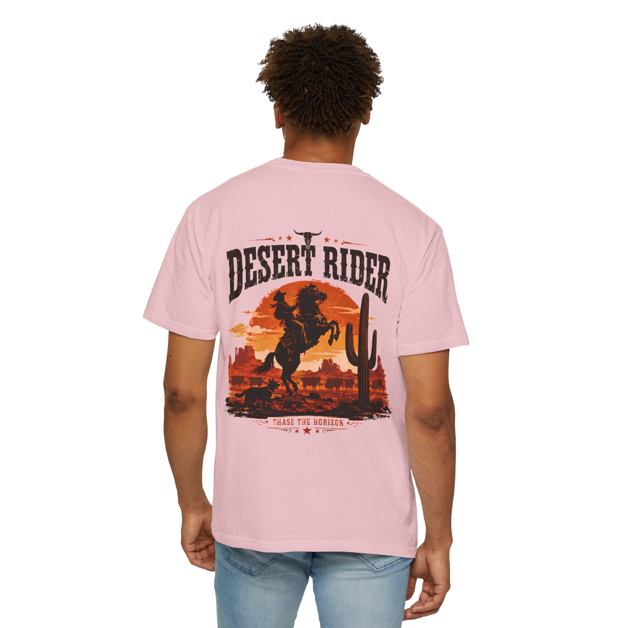 Desert Rider western cowboy graphic t-shirt - product photo 4