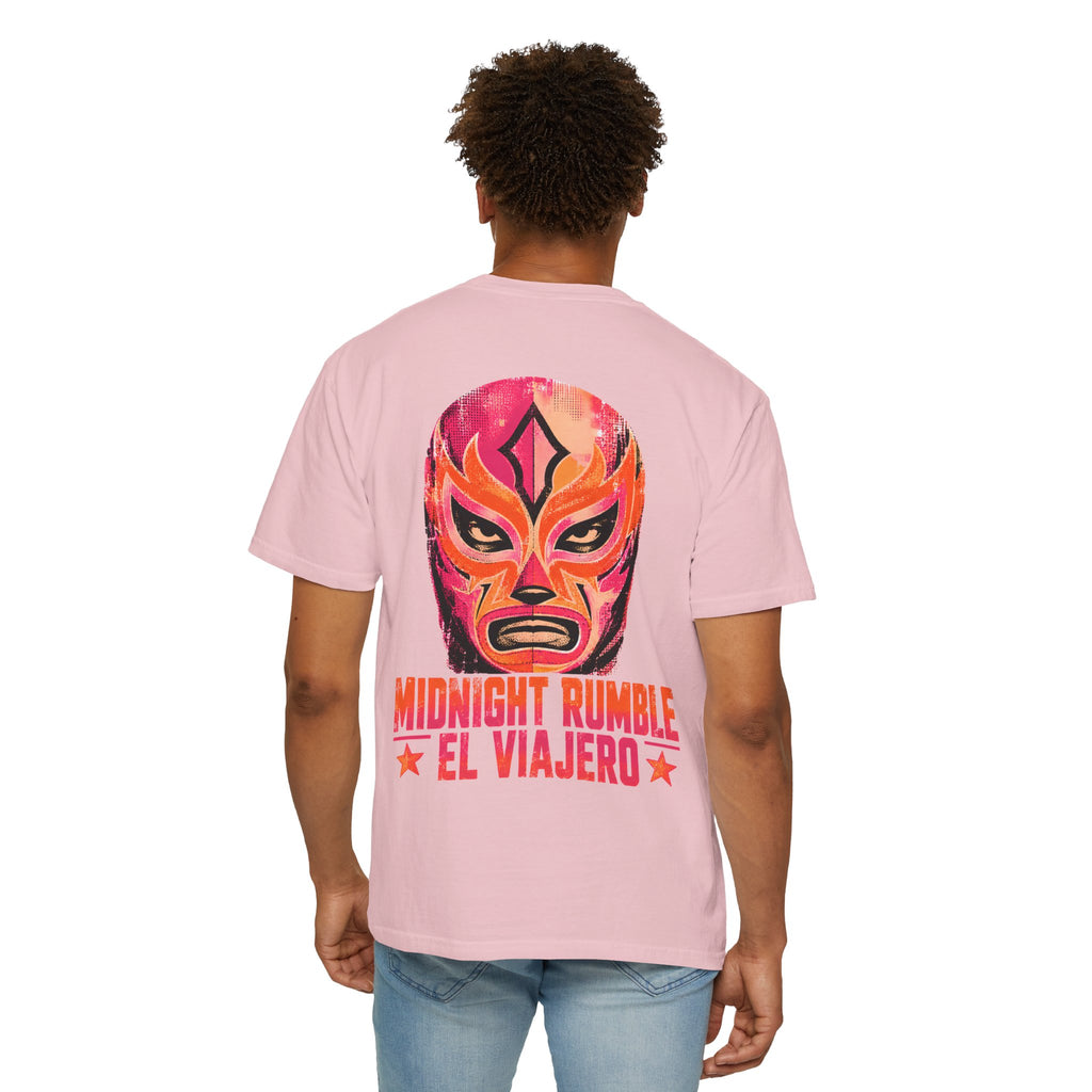 Midnight Rumble Lucha Libre wrestling graphic t-shirt - product photo 47