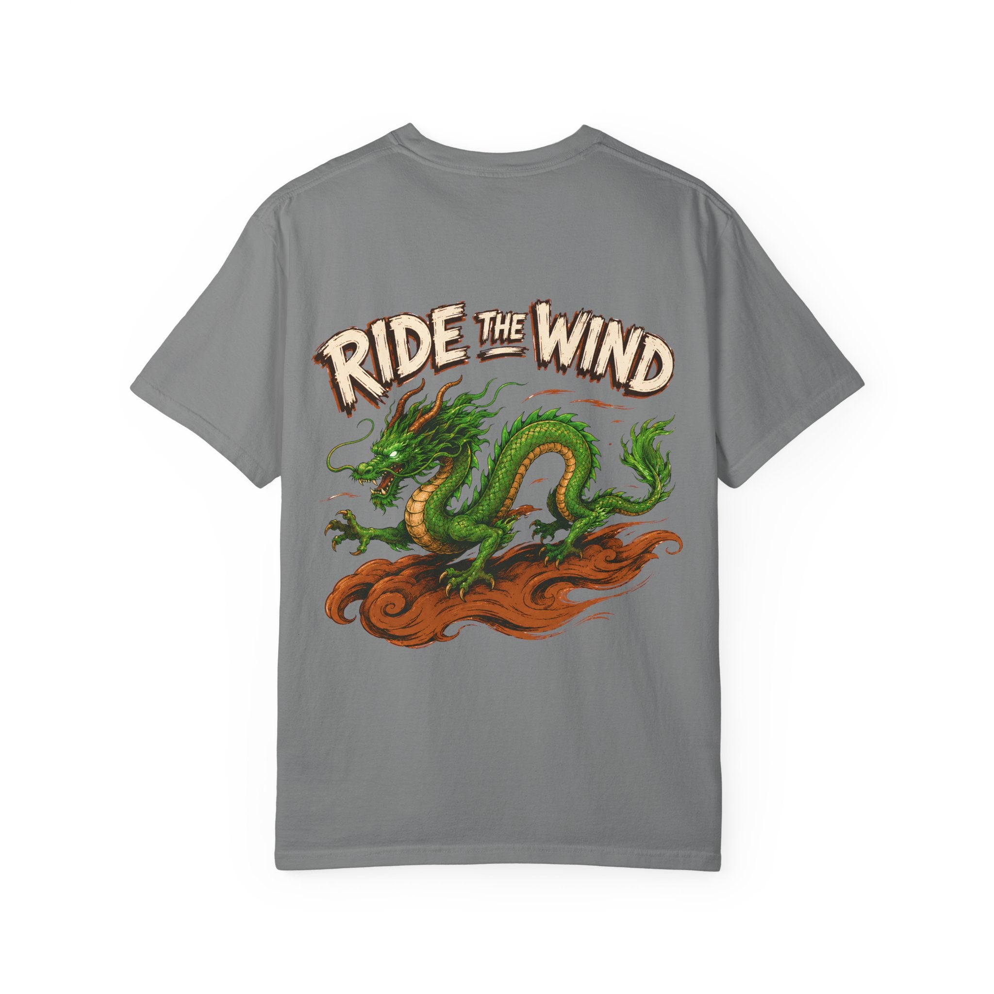 Ride the Wind Dragon graphic t-shirt - product photo 4