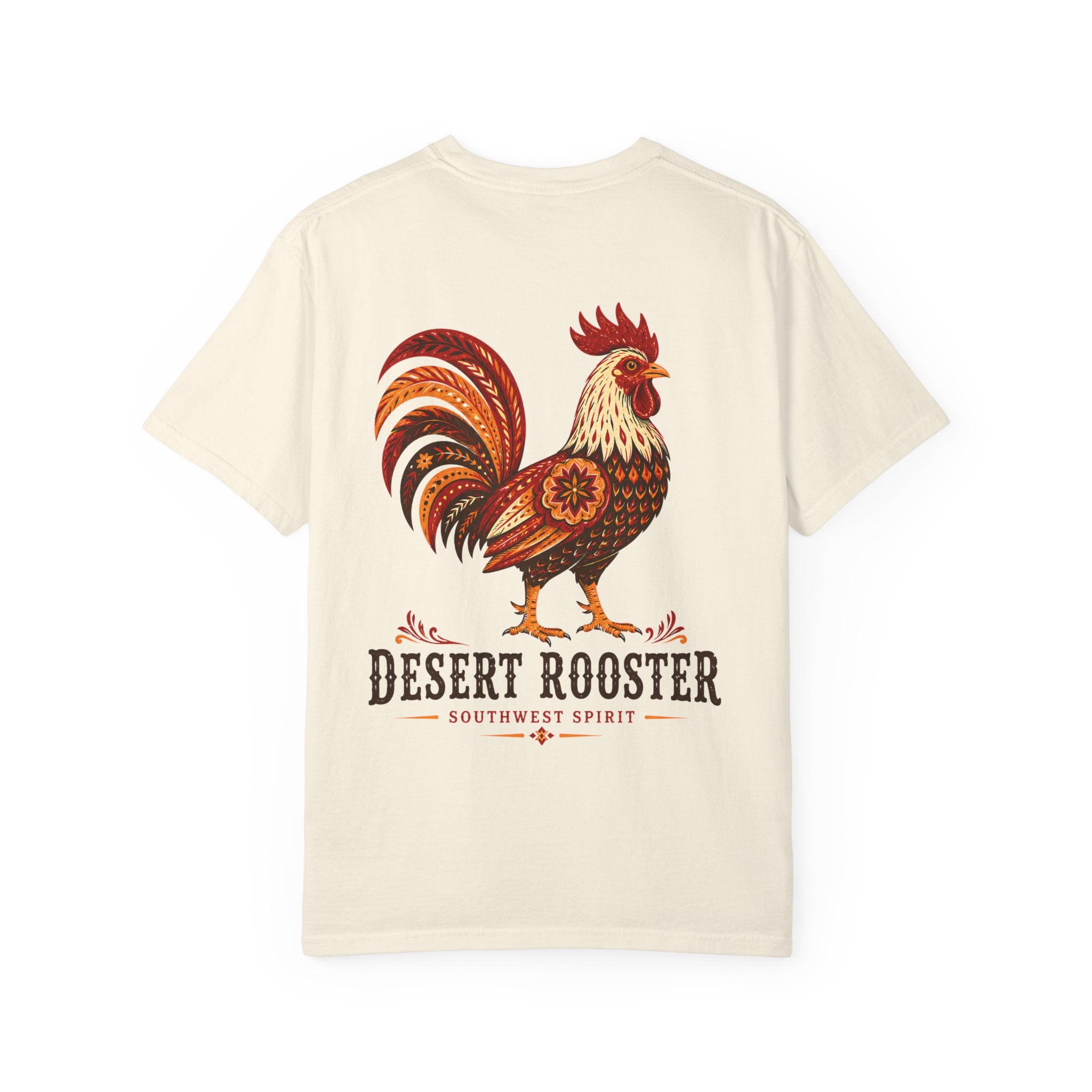 Desert Rooster southwestern graphic t-shirt - product photo 2