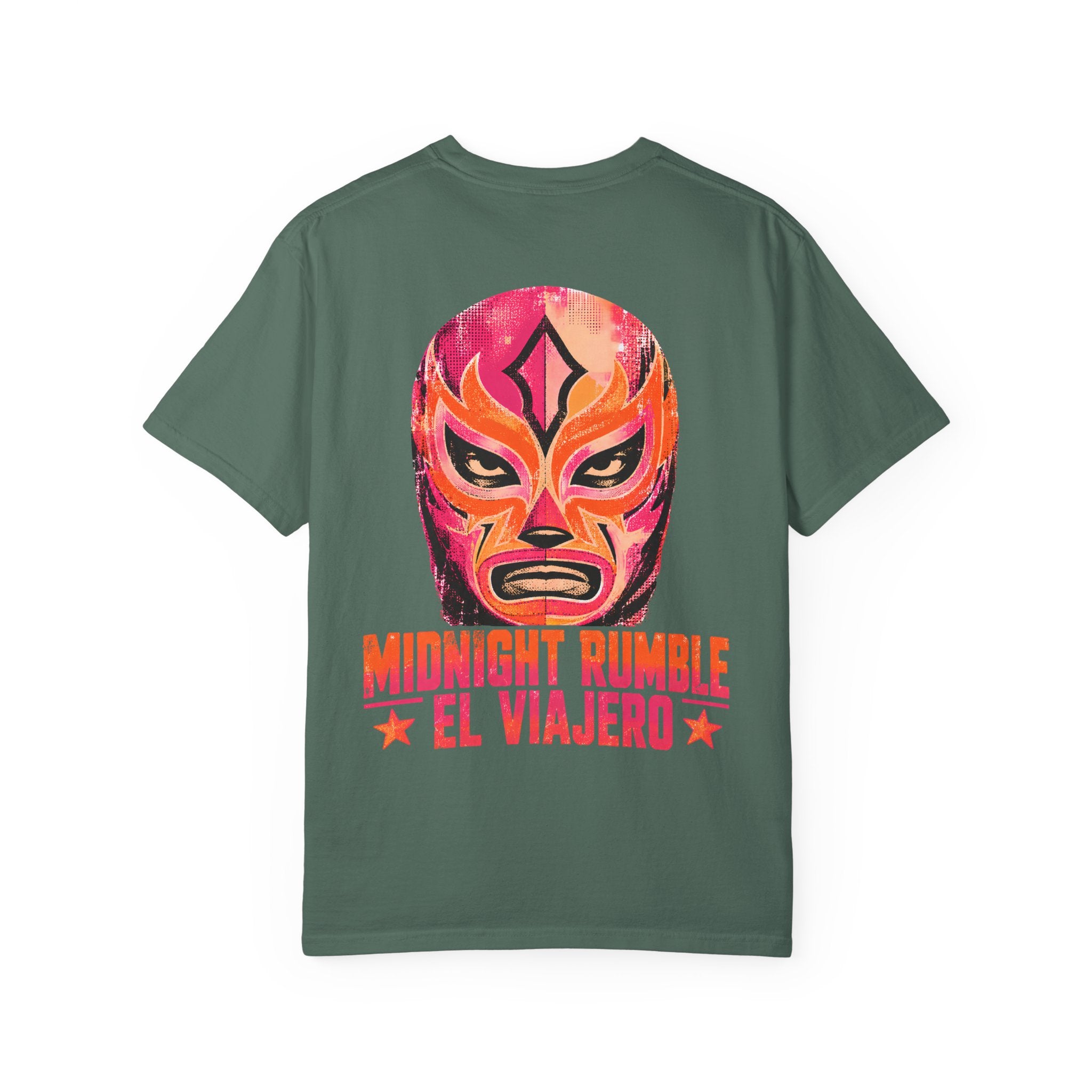 Midnight Rumble Lucha Libre wrestling graphic t-shirt - product photo 6