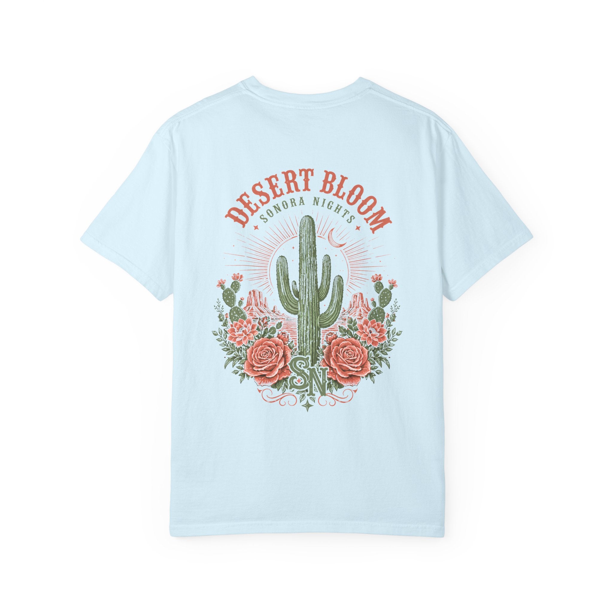 Desert Bloom Sonora Nights cactus graphic t-shirt - product photo 6