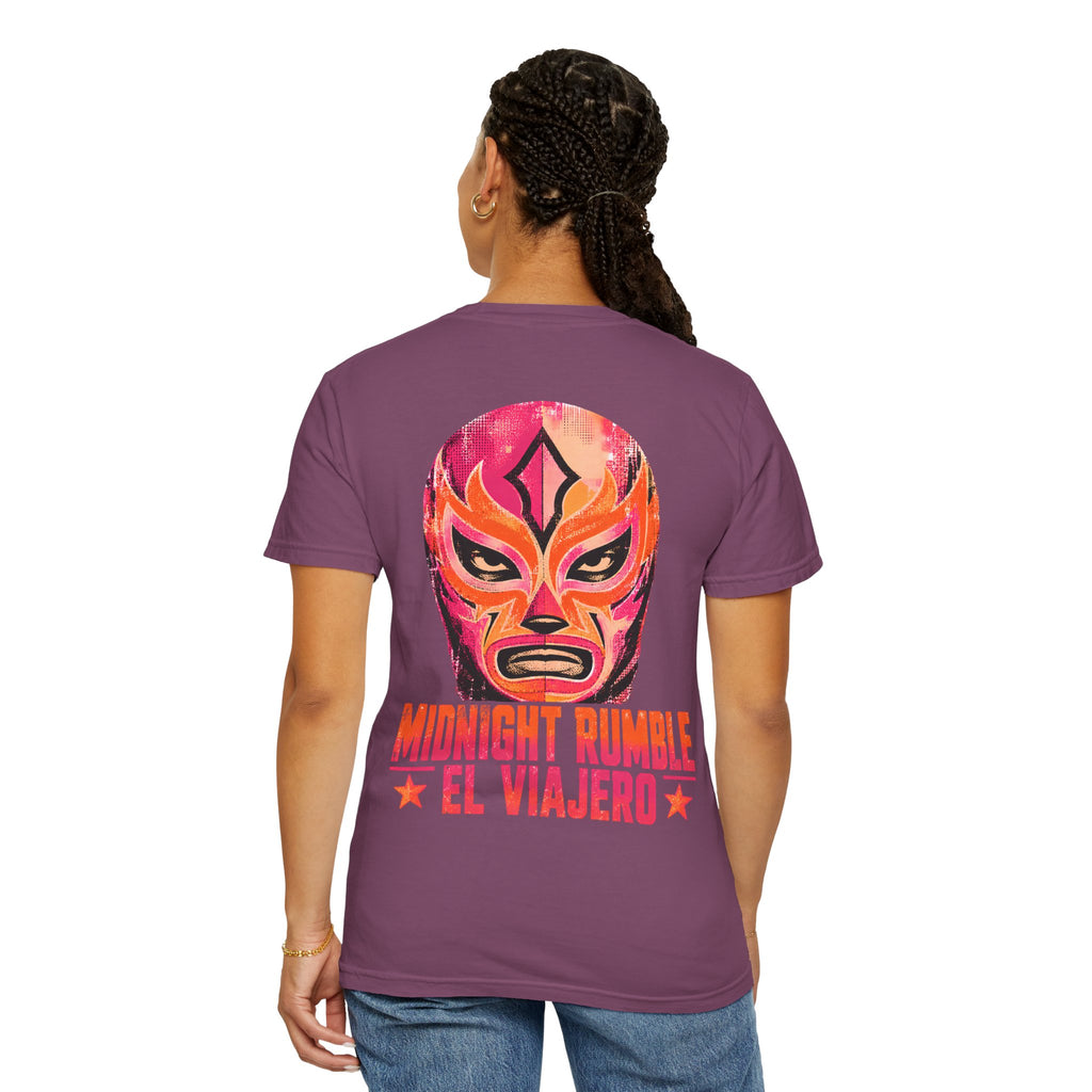 Midnight Rumble Lucha Libre wrestling graphic t-shirt - product photo 50