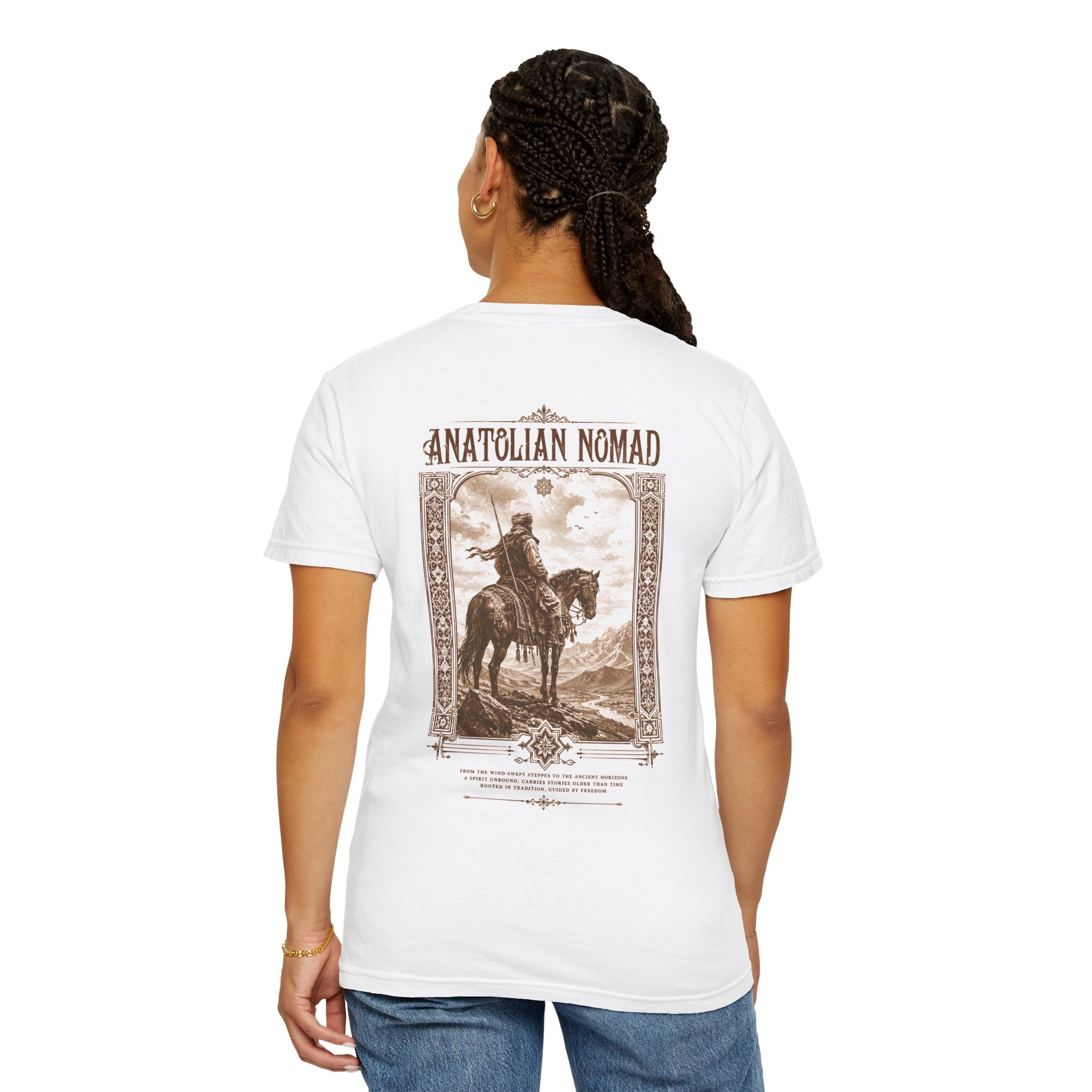 Anatolian Nomad vintage horseback warrior t-shirt - size option