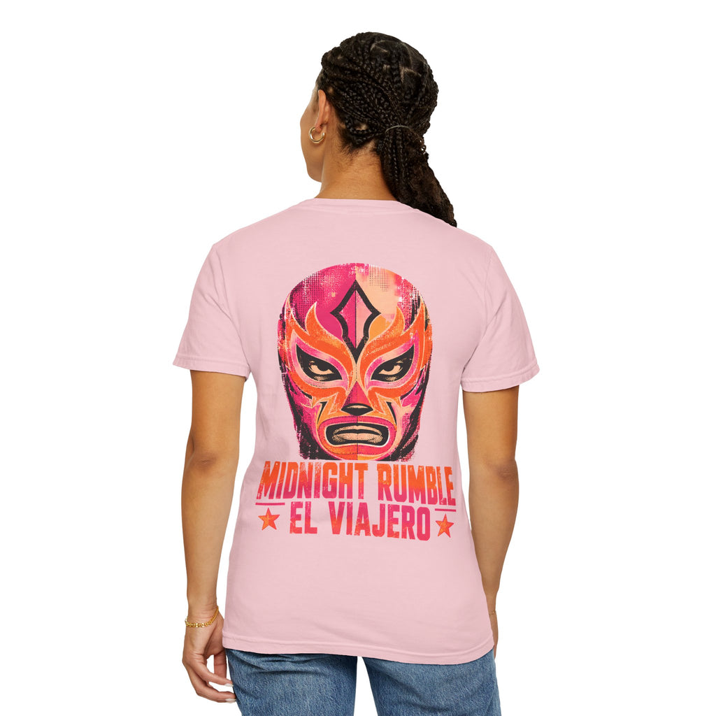 Midnight Rumble Lucha Libre wrestling graphic t-shirt - product photo 48