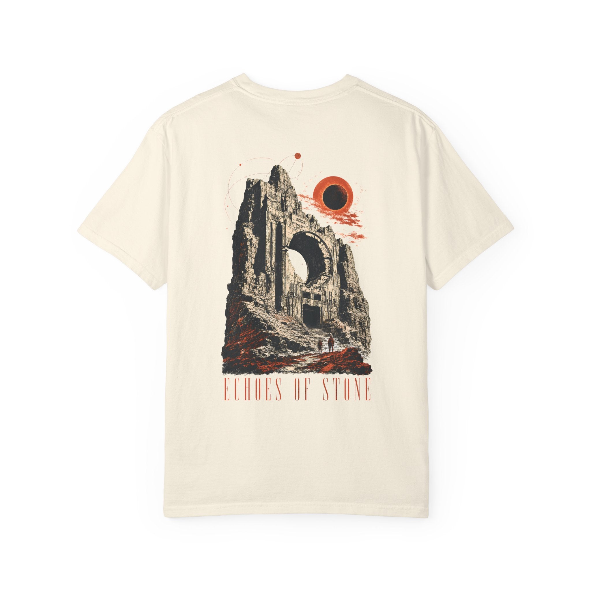 Vintage Ruins Echoes of Stone graphic t-shirt - color option