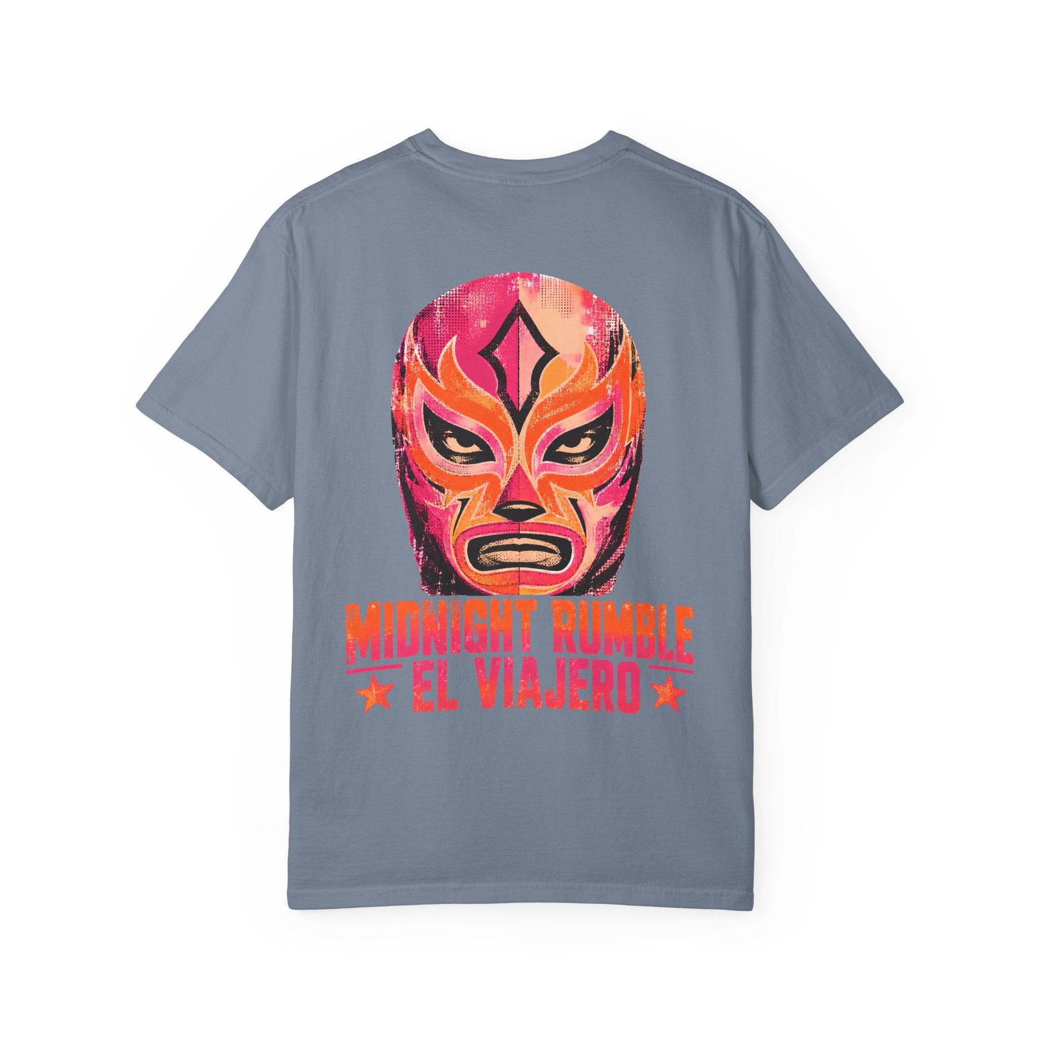 Midnight Rumble Lucha Libre wrestling graphic t-shirt - product photo 9