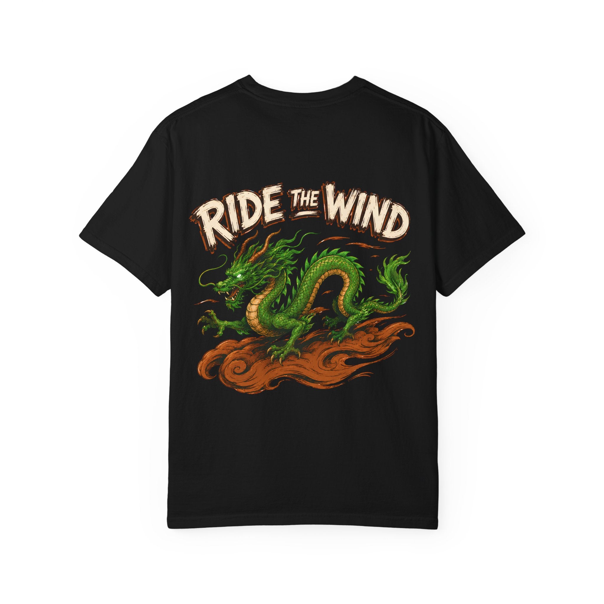 Ride the Wind Dragon graphic t-shirt - product photo 11