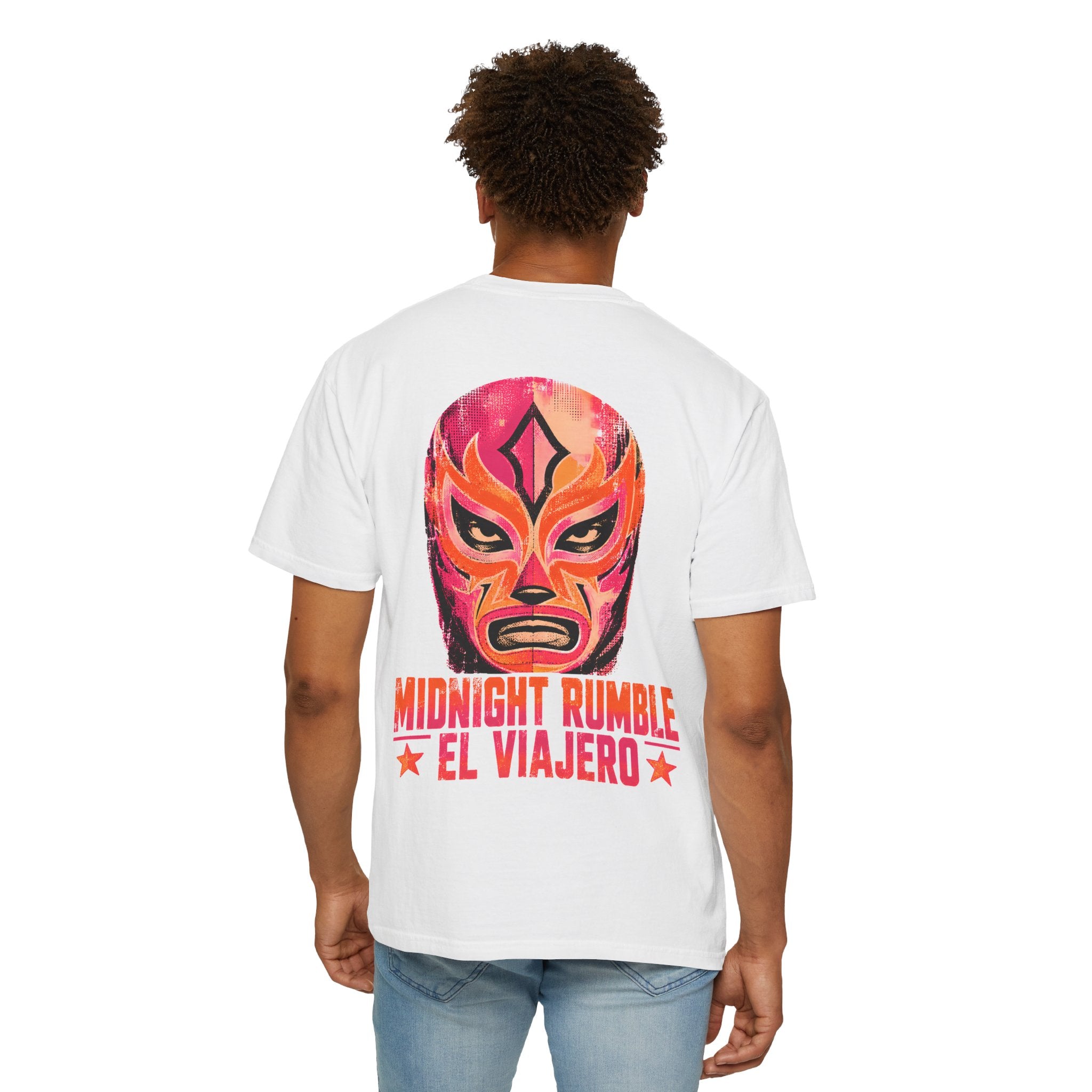 Midnight Rumble Lucha Libre wrestling graphic t-shirt - product photo 21
