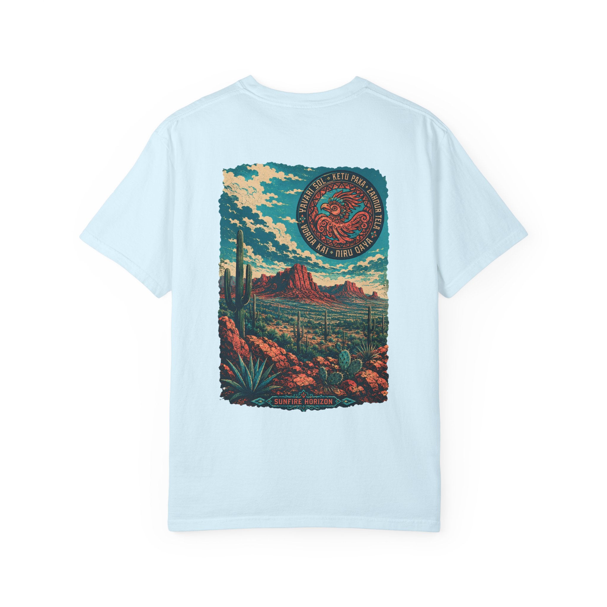 Sunfire Horizon desert serpent graphic t-shirt - product photo 4
