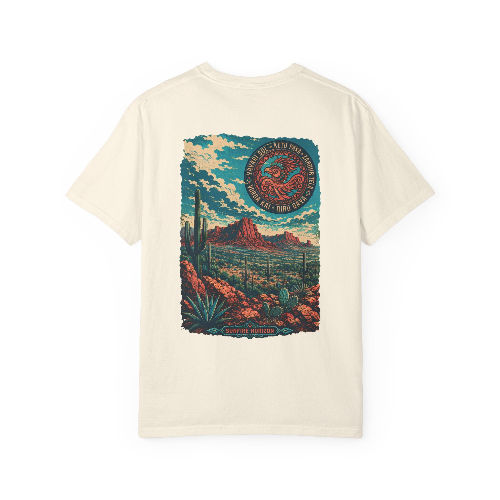 Sunfire Horizon desert serpent graphic t-shirt - product photo 2