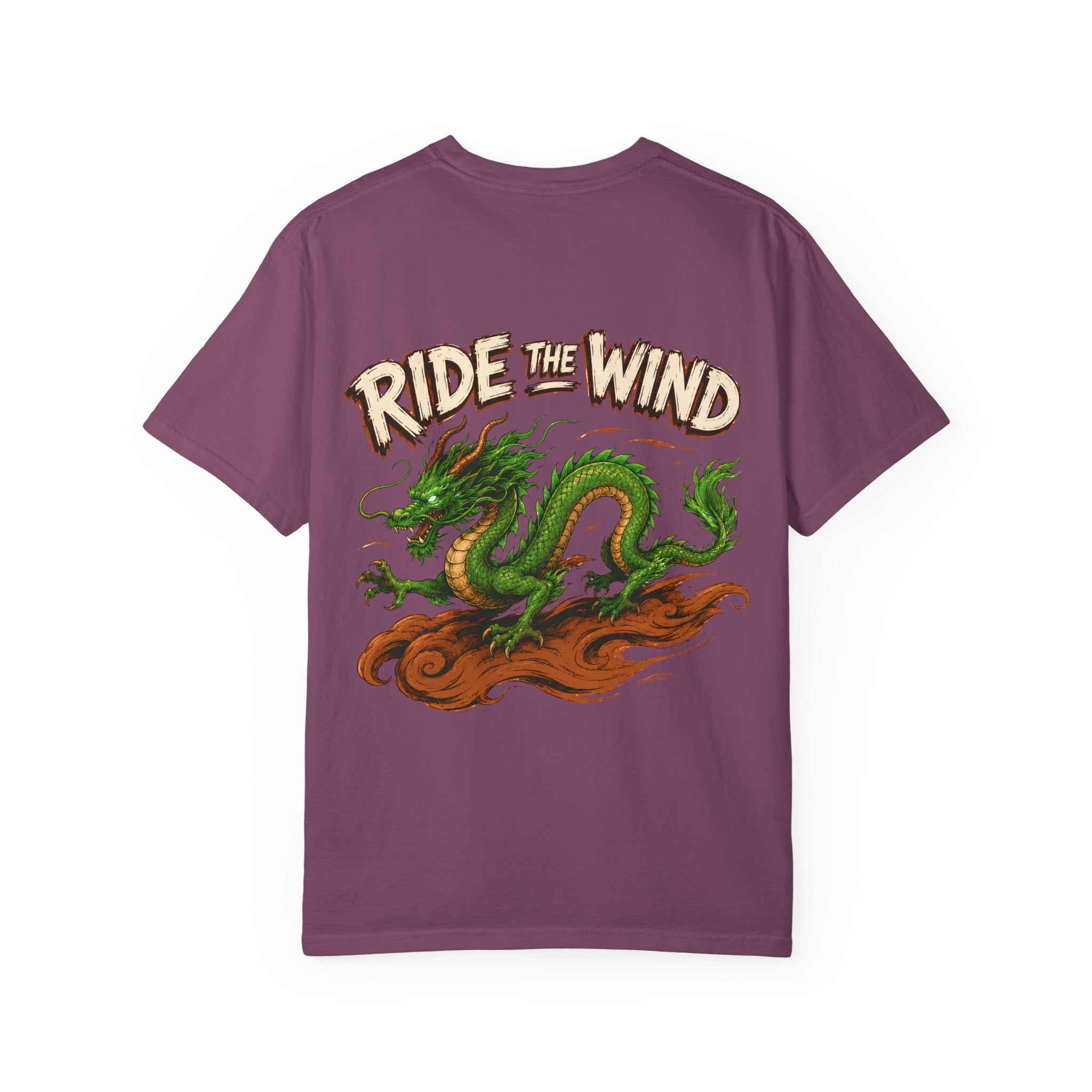 Ride the Wind Dragon graphic t-shirt - product photo 15