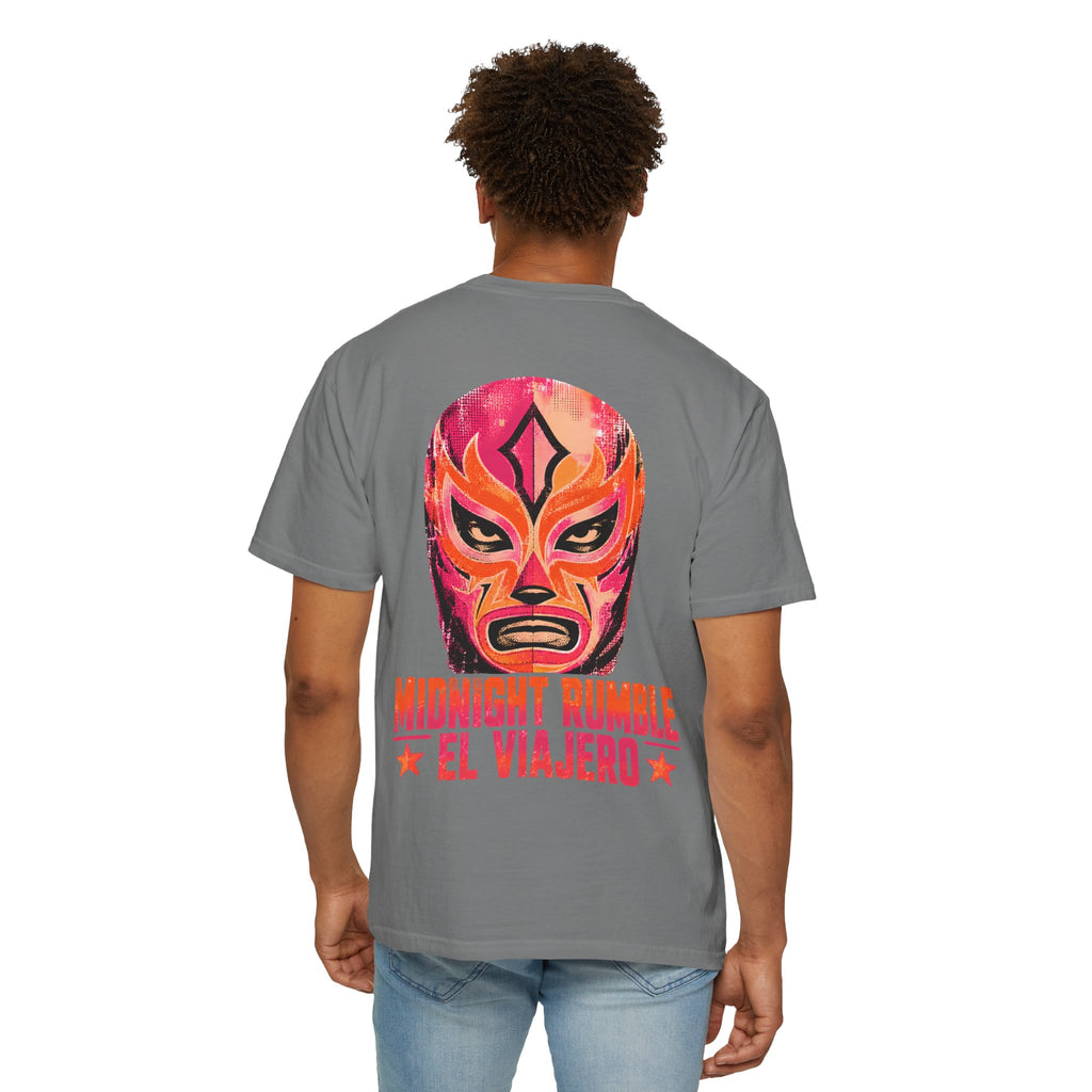 Midnight Rumble Lucha Libre wrestling graphic t-shirt - product photo 27