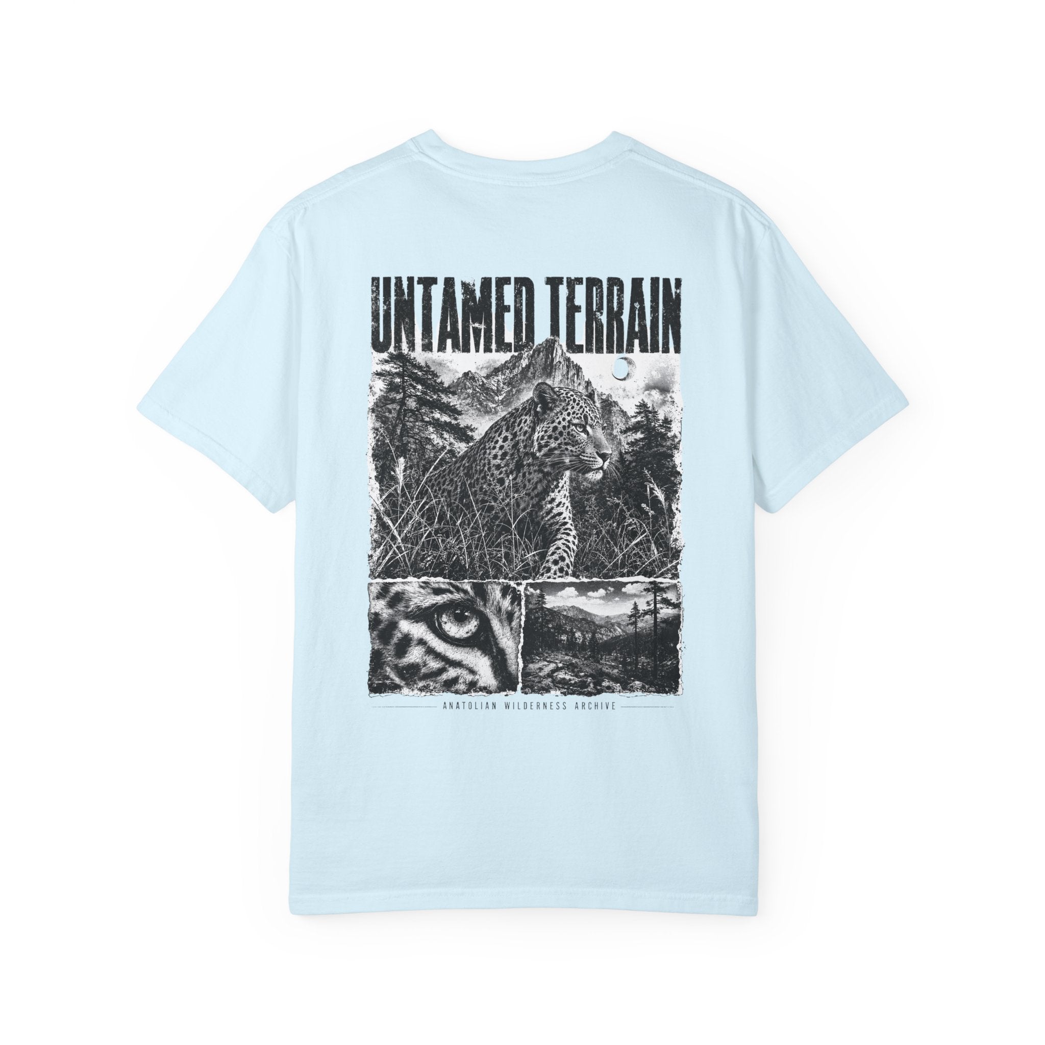 Untamed Terrain Leopard Graphic T-Shirt – Vintage Wildlife Streetwear Tee