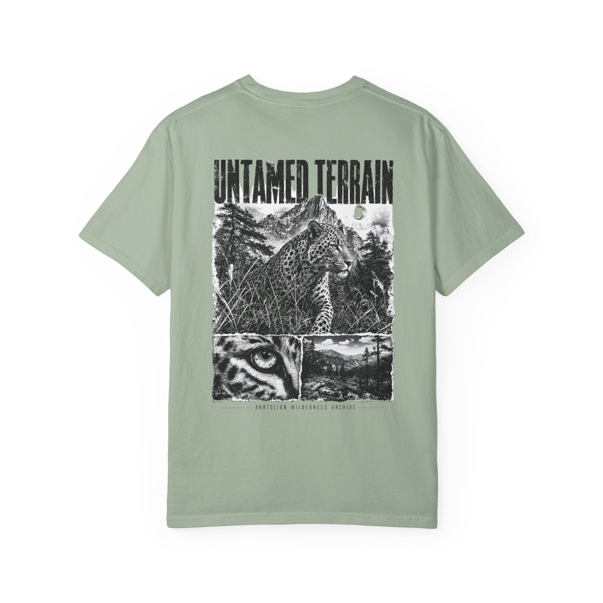 Untamed Terrain leopard graphic t-shirt - color option