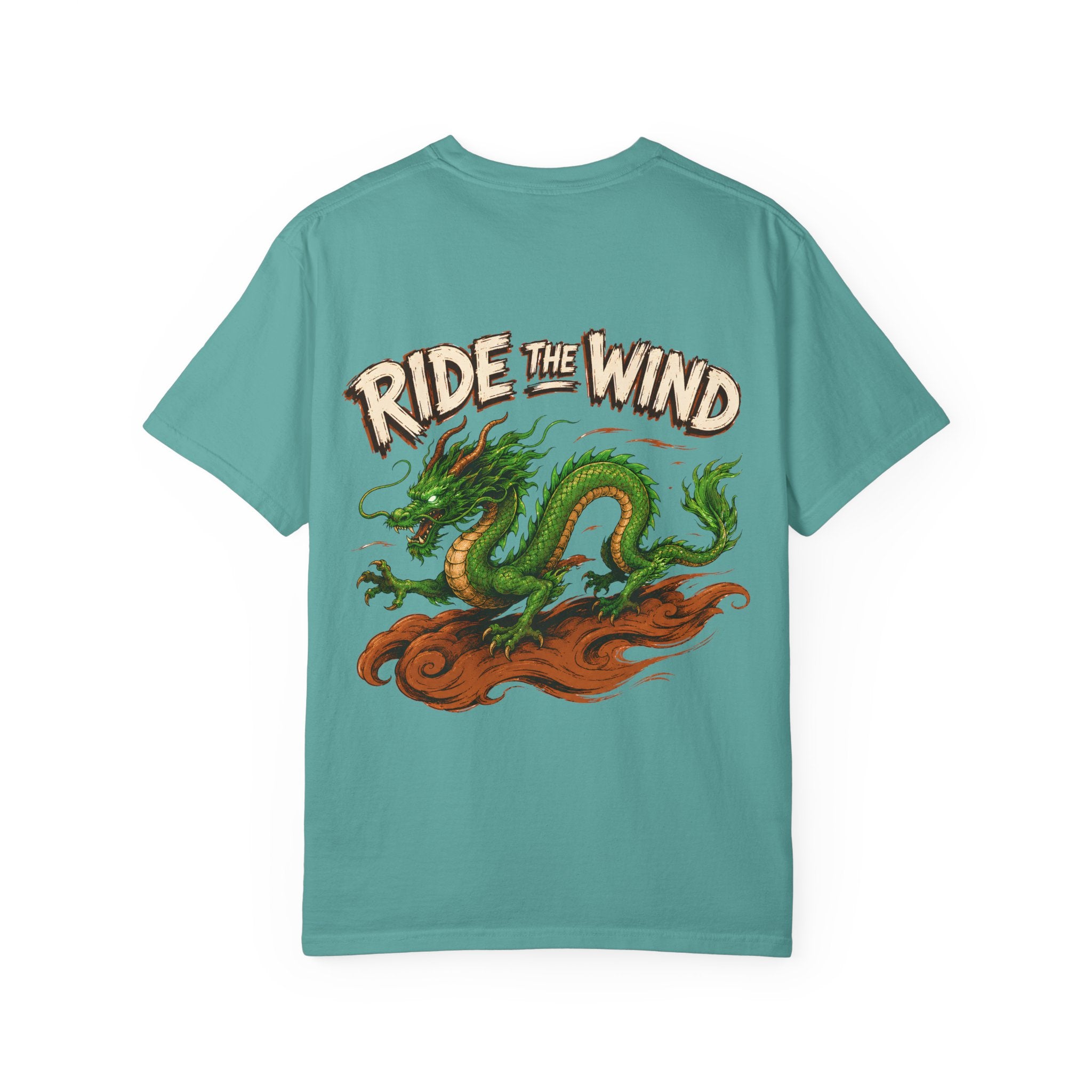 Ride the Wind Dragon graphic t-shirt - product photo 7