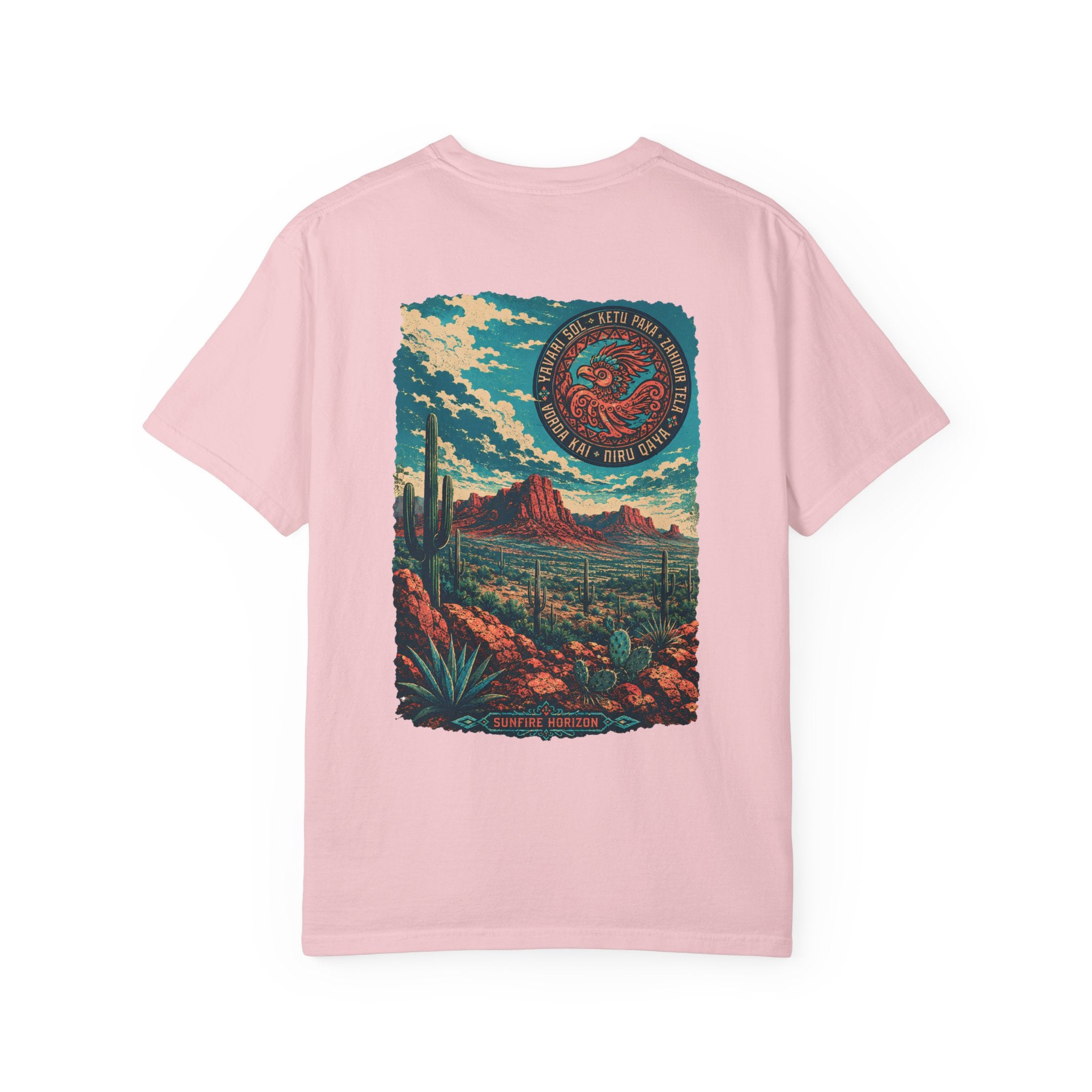 Sunfire Horizon desert serpent graphic t-shirt - product photo 7