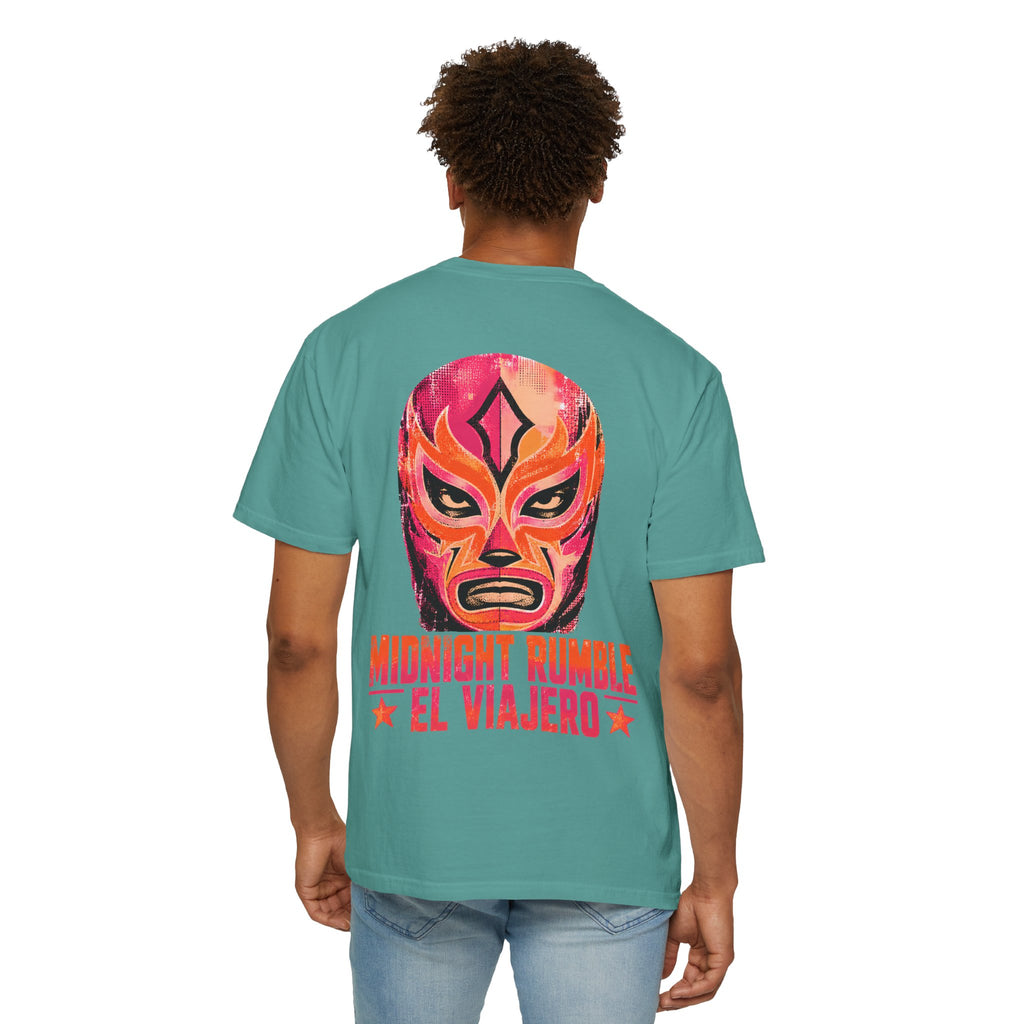 Midnight Rumble Lucha Libre wrestling graphic t-shirt - product photo 33