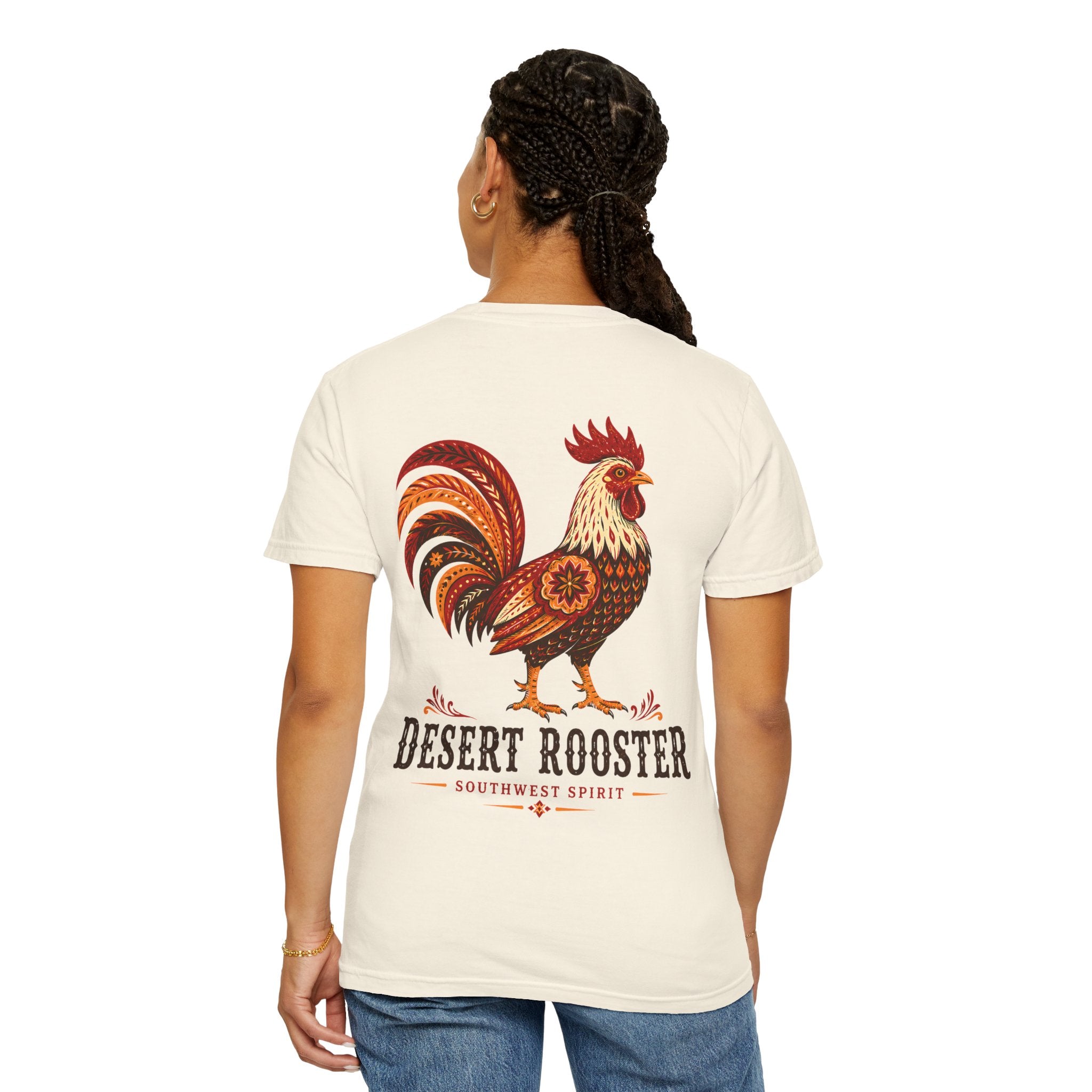 Desert Rooster southwestern graphic t-shirt - product photo 21