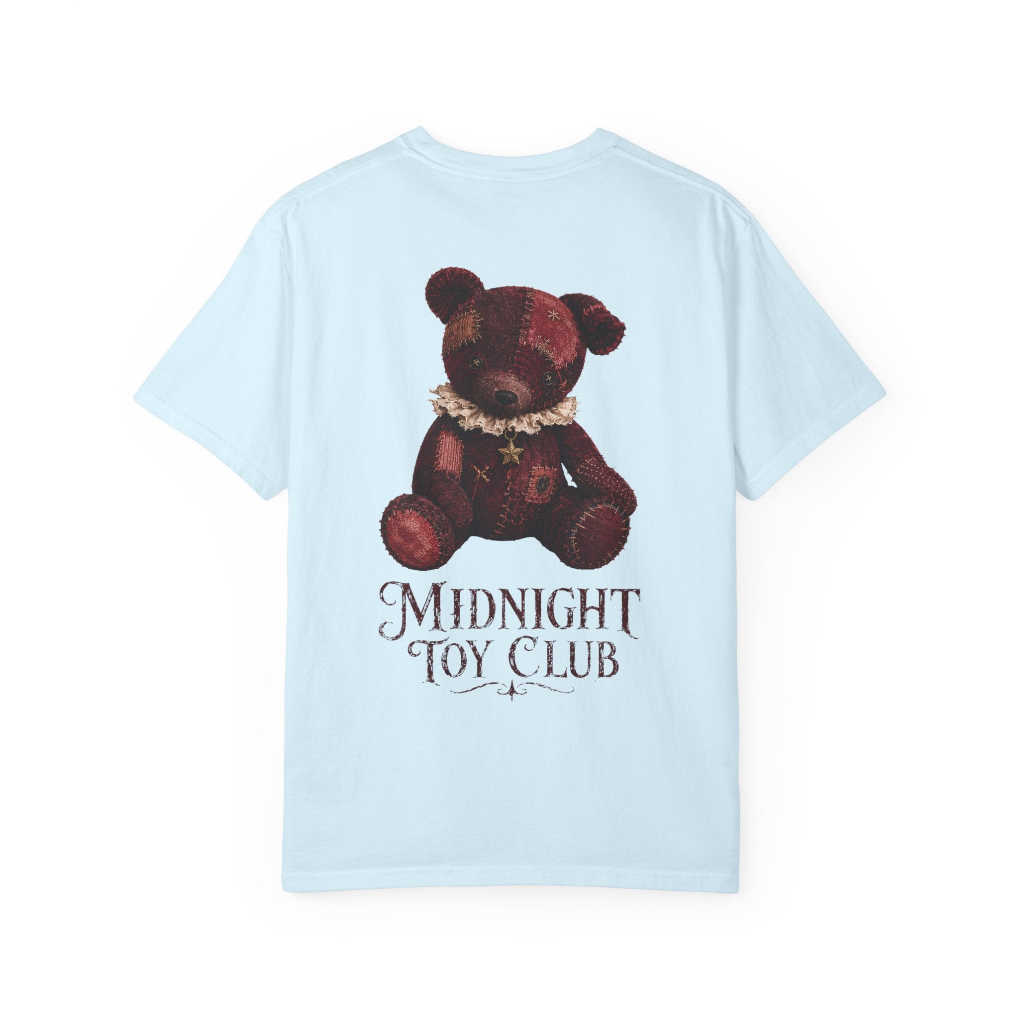 Midnight Toy Club Teddy Bear T-Shirt – Vintage Gothic Back Print Tee