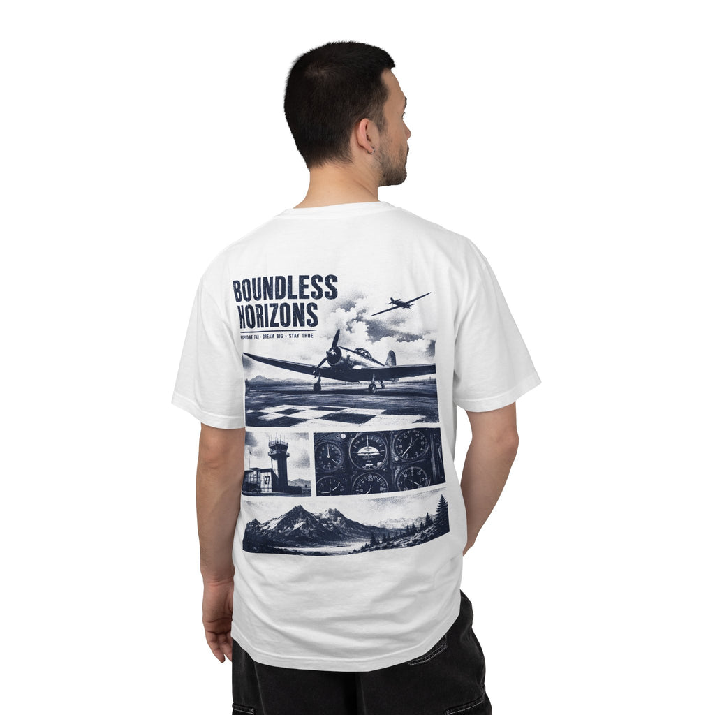 Vintage Aviation pilot graphic t-shirt - product photo 7