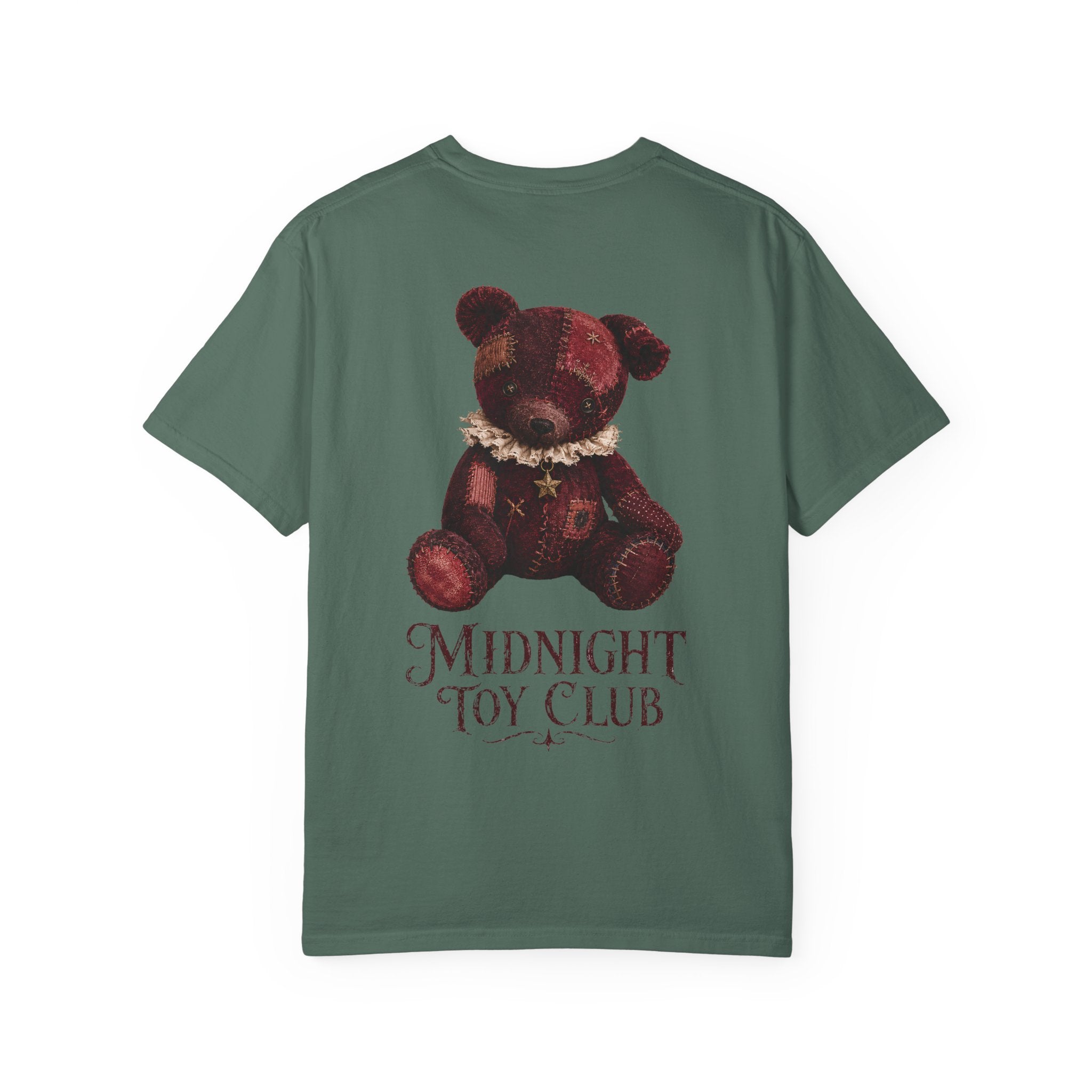 Midnight Toy Club Teddy Bear T-Shirt – Vintage Gothic Back Print Tee