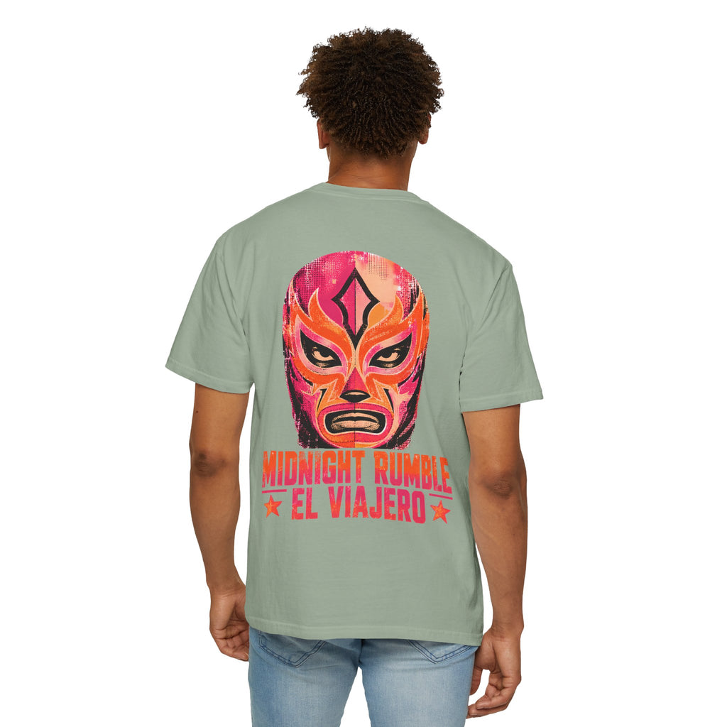 Midnight Rumble Lucha Libre wrestling graphic t-shirt - product photo 29