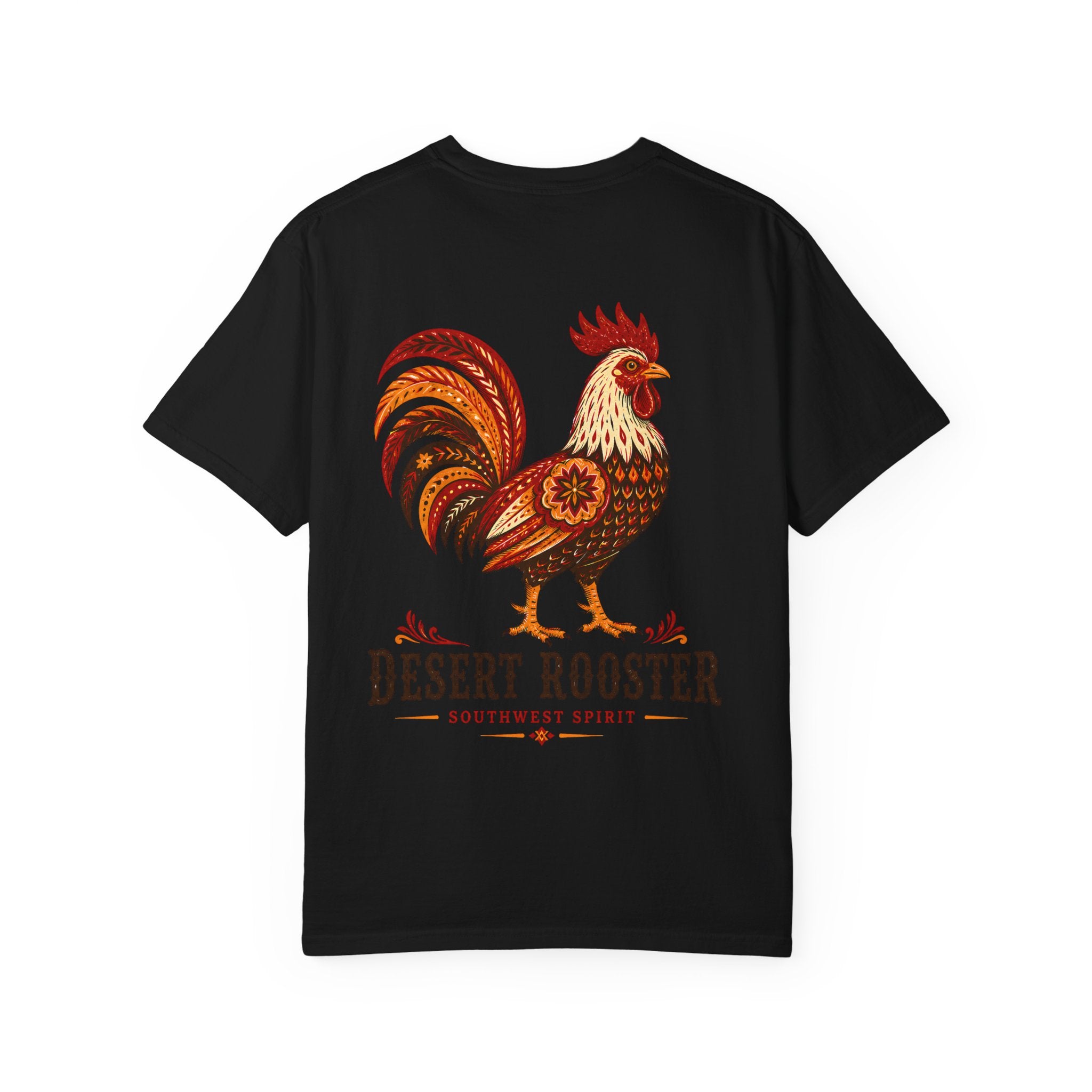 Desert Rooster southwestern graphic t-shirt - product photo 10