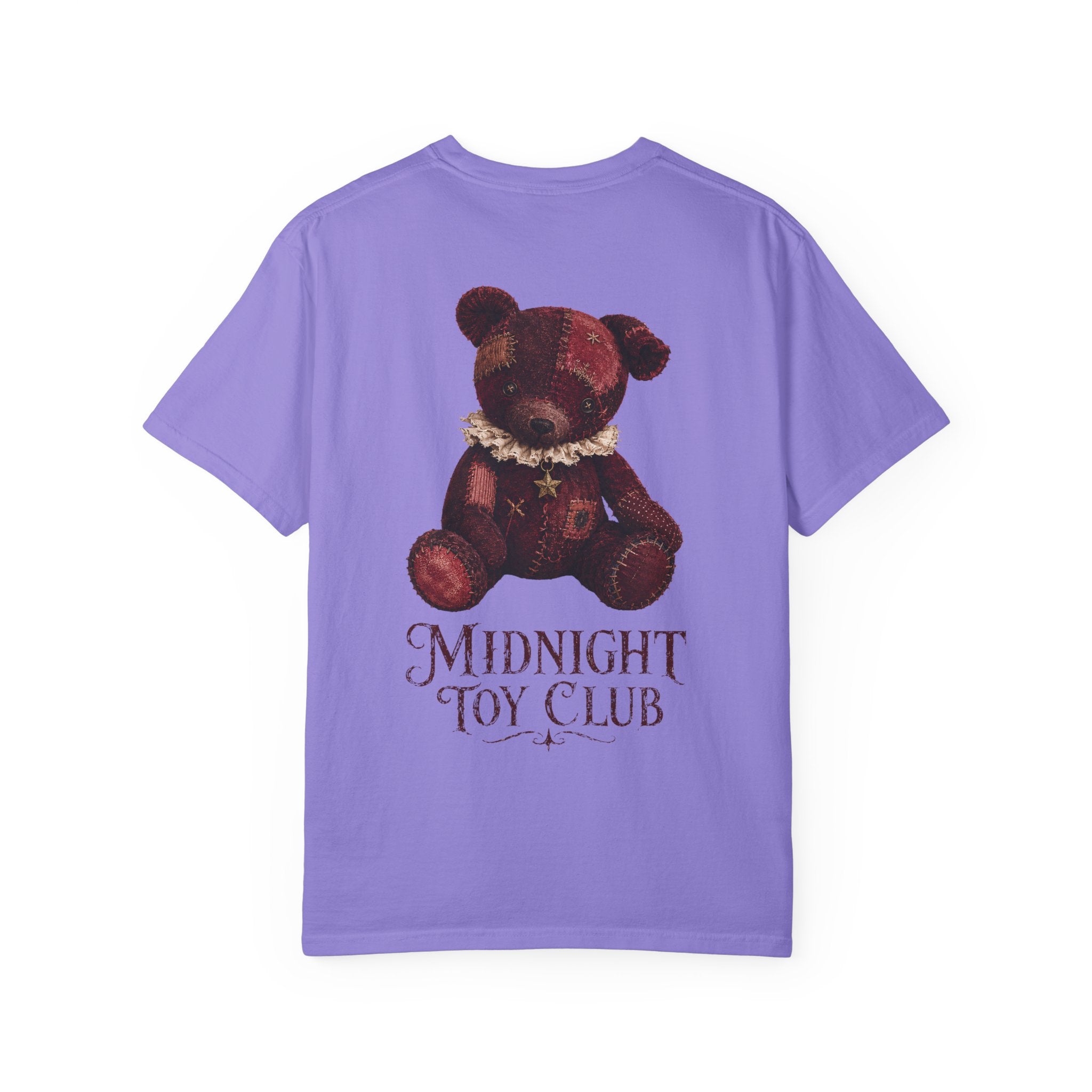 Midnight Toy Club Teddy Bear T-Shirt – Vintage Gothic Back Print Tee