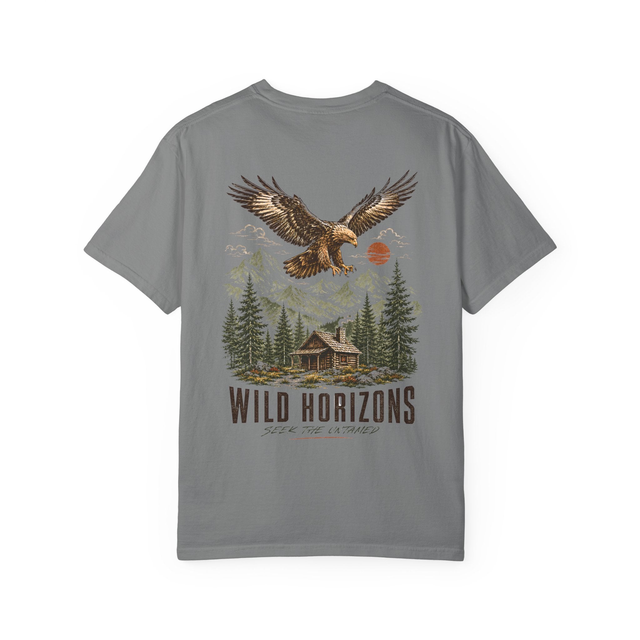 Wild Horizons eagle graphic t-shirt - color option