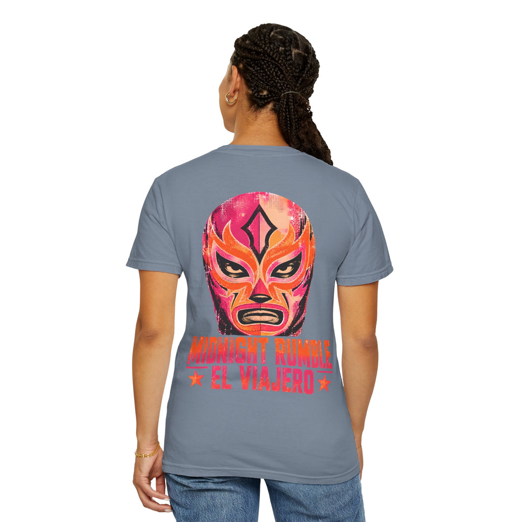Midnight Rumble Lucha Libre wrestling graphic t-shirt - product photo 38