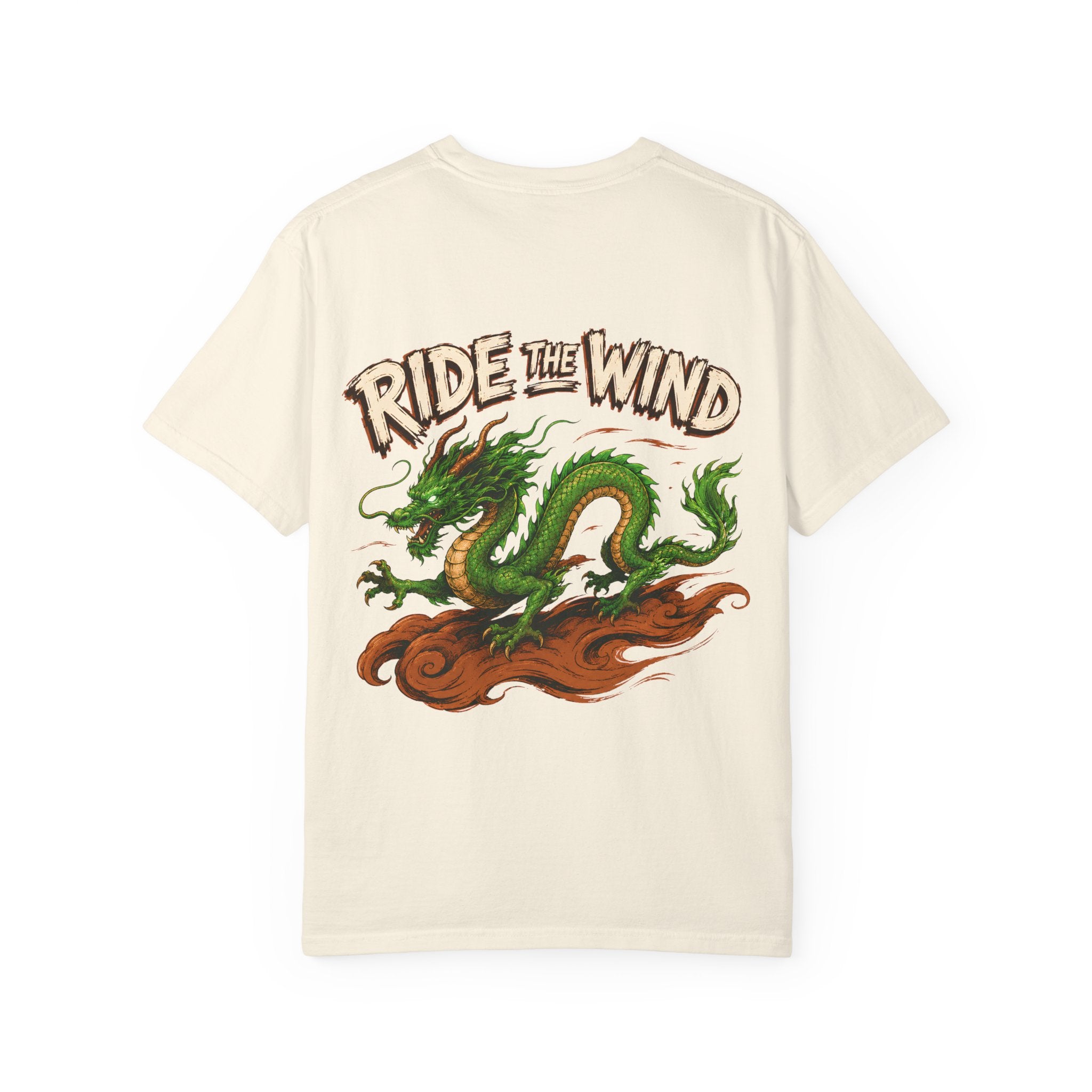 Ride the Wind Dragon graphic t-shirt - product photo 2
