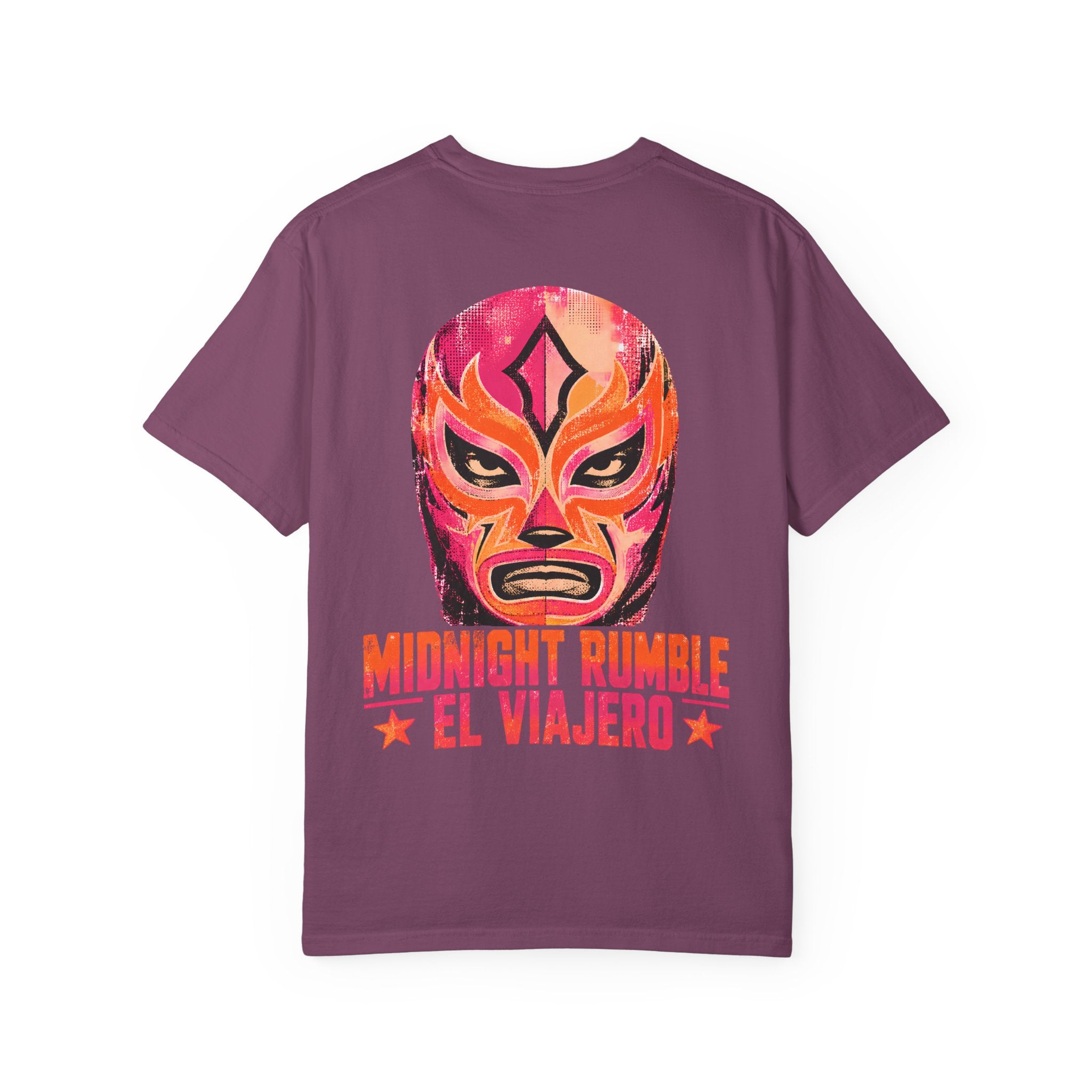 Midnight Rumble Lucha Libre wrestling graphic t-shirt - product photo 15