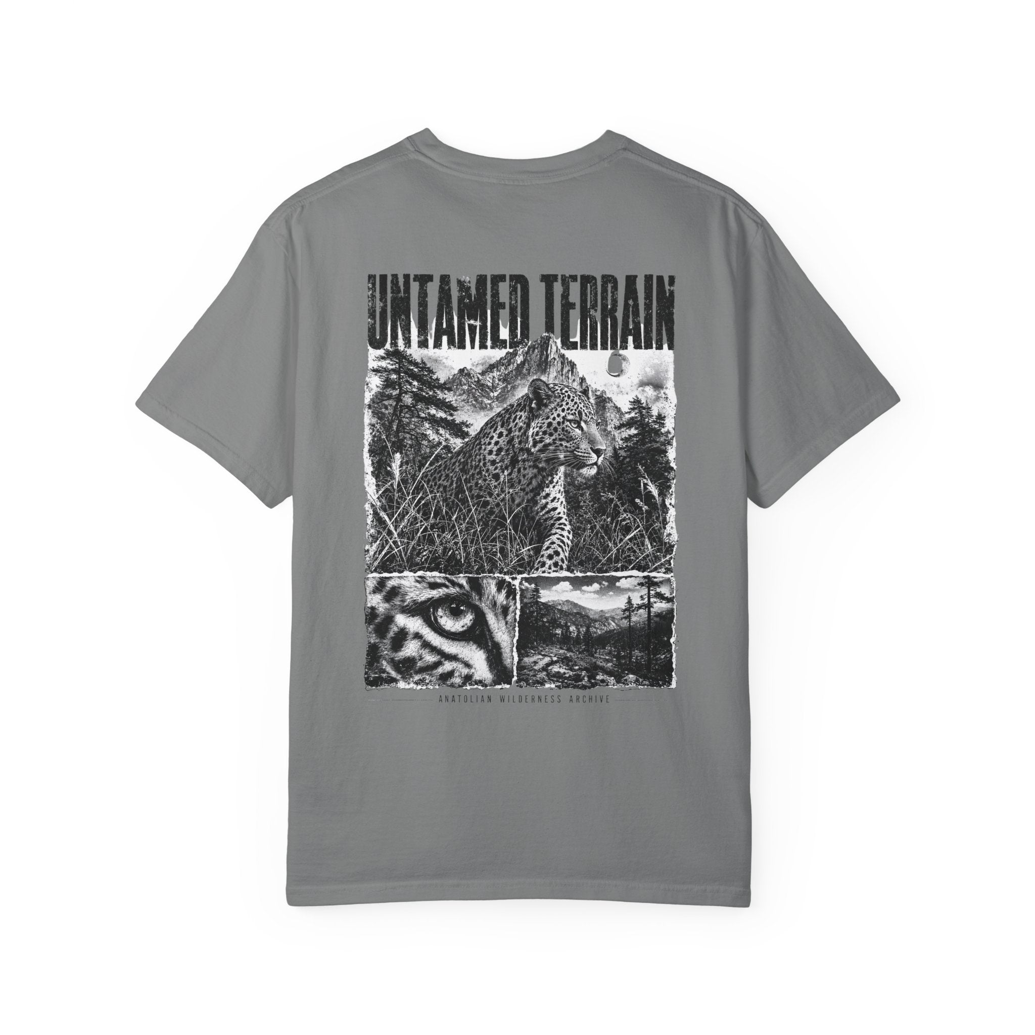 Untamed Terrain leopard graphic t-shirt - color option