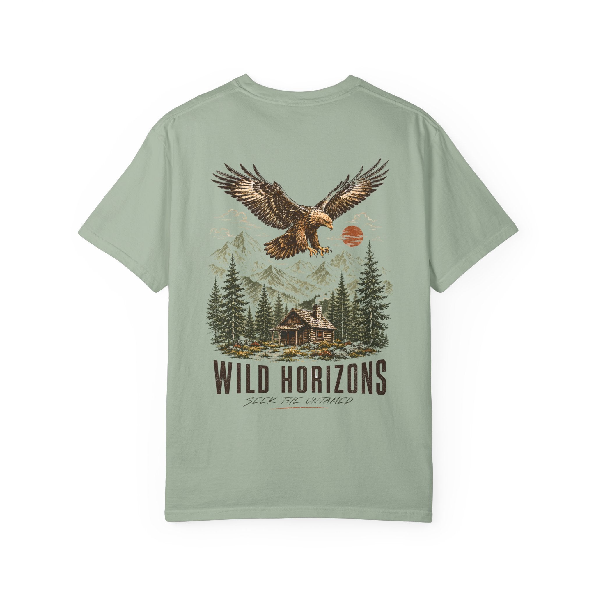 Wild Horizons eagle graphic t-shirt - color option