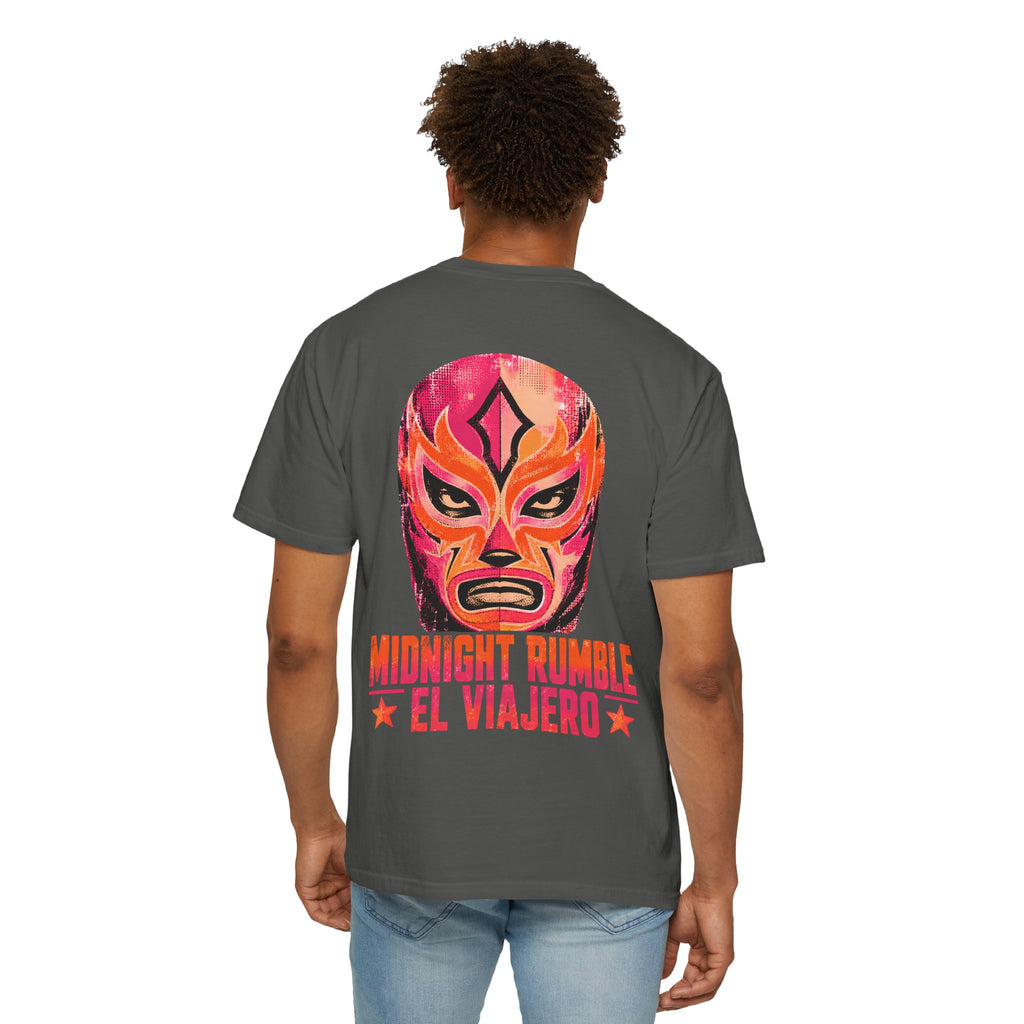 Midnight Rumble Lucha Libre wrestling graphic t-shirt - product photo 25