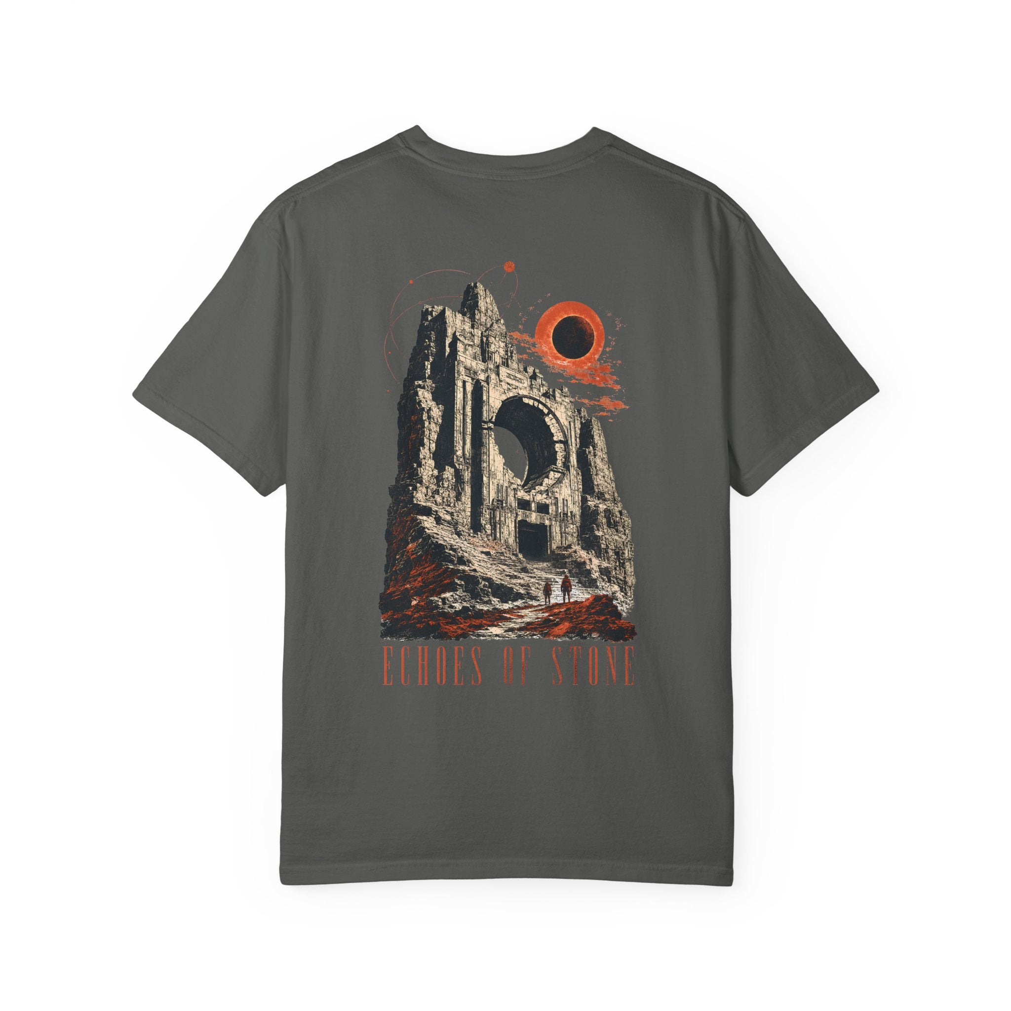 Vintage Ruins Echoes of Stone graphic t-shirt - color option