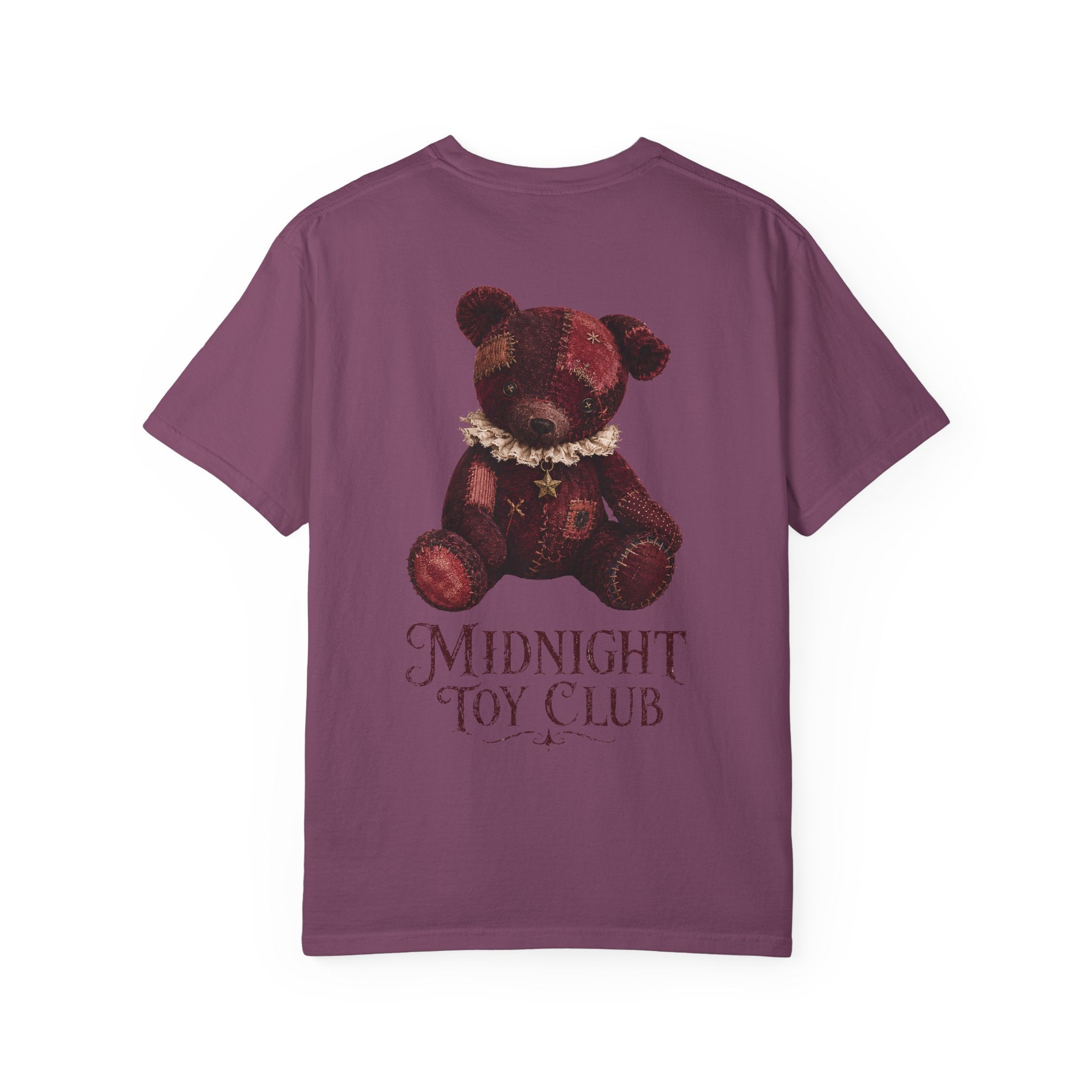 Midnight Toy Club Teddy Bear T-Shirt – Vintage Gothic Back Print Tee