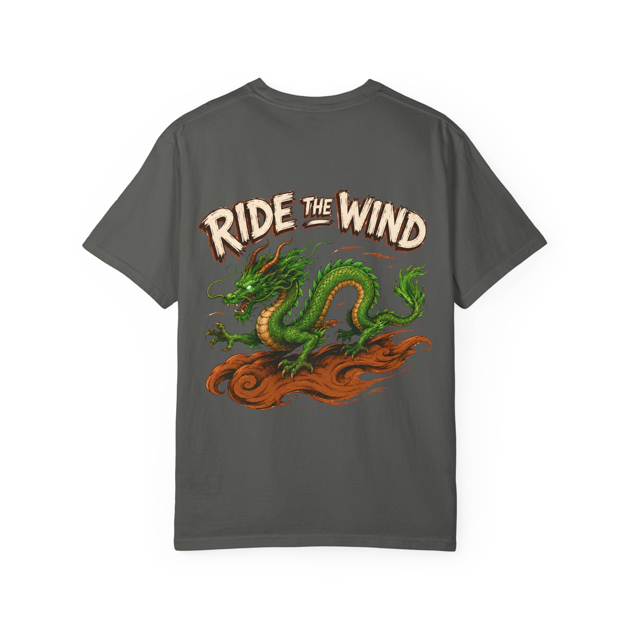 Ride the Wind Dragon graphic t-shirt - product photo 3